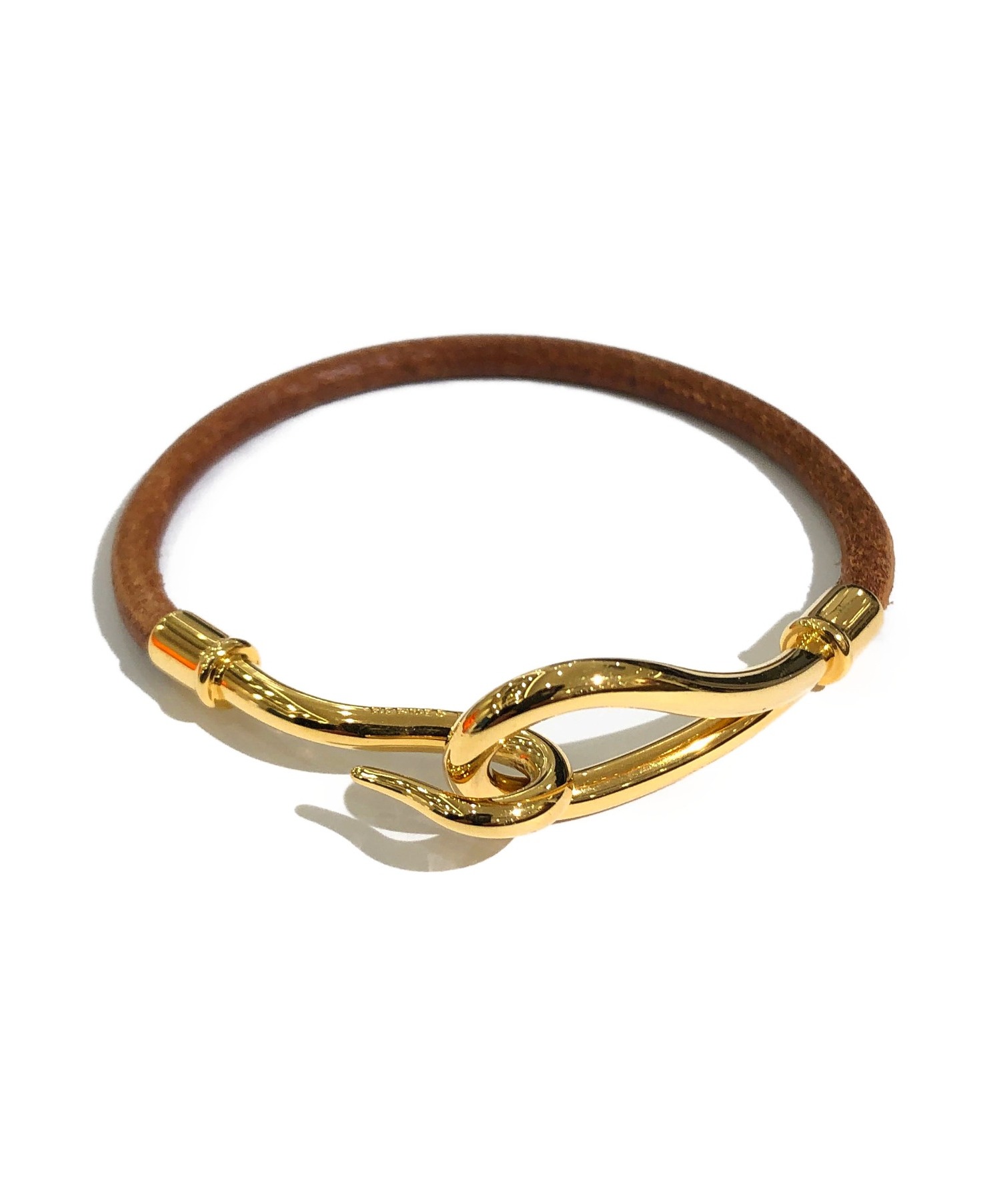 HERMES エルメス　ジャンボ　レザーブレスレット　vintage 箱付き 中古・古着通販】HERMES (エルメス) ジャンボブレス サイズ