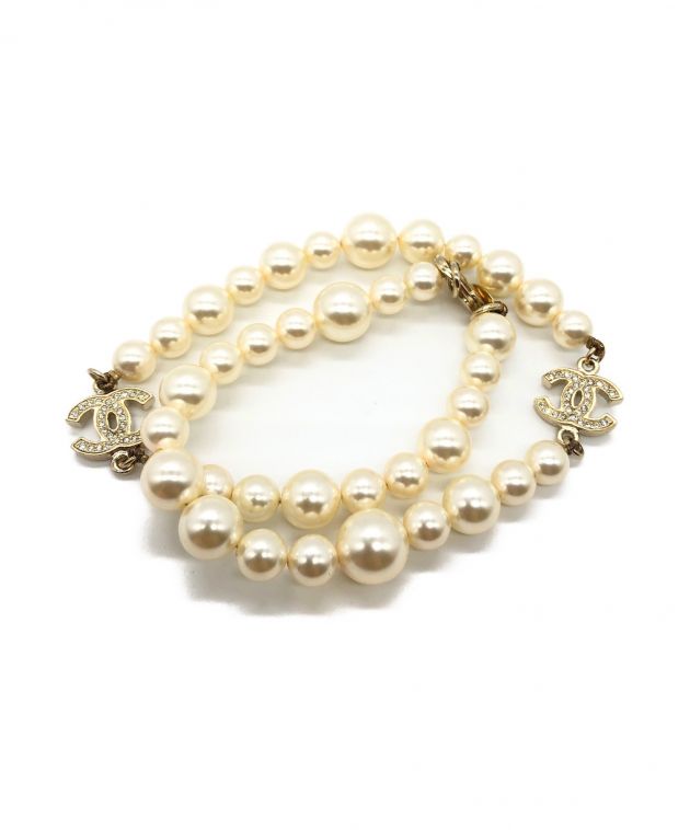 中古・古着通販】CHANEL (シャネル) ココマークパールネックレス