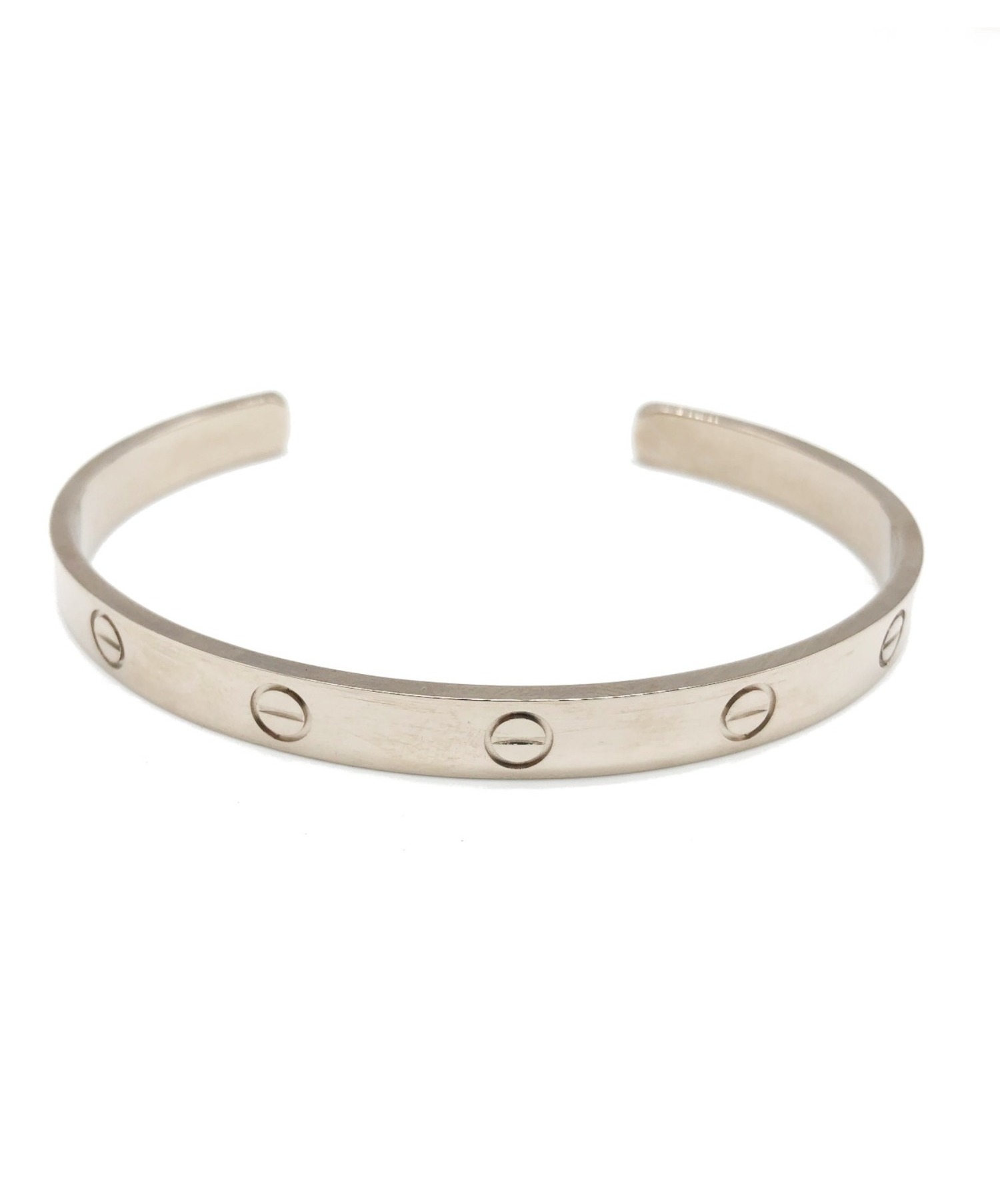 中古・古着通販】Cartier (カルティエ) オープンラブブレス サイズ:19