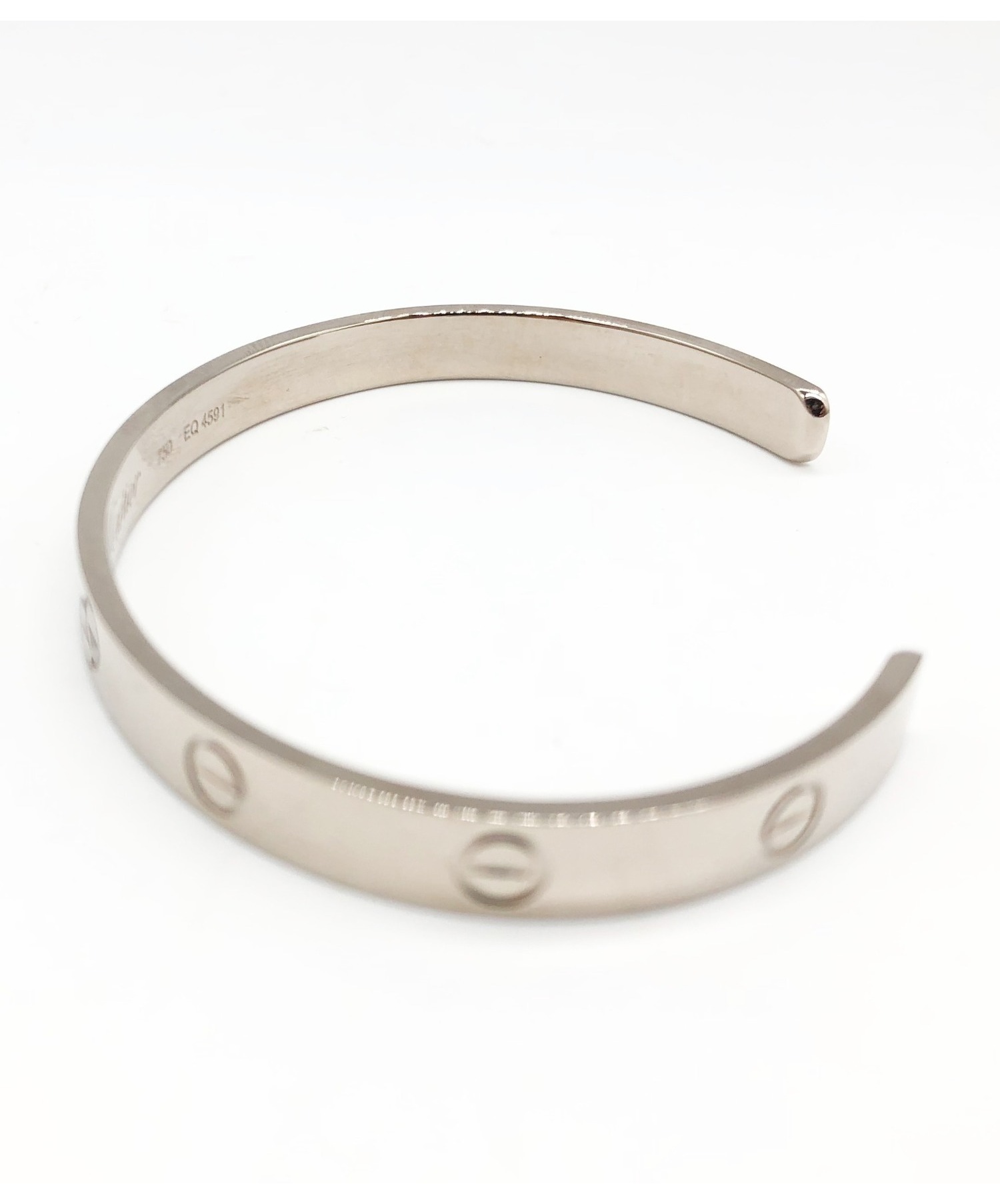 中古・古着通販】Cartier (カルティエ) オープンラブブレス サイズ:19