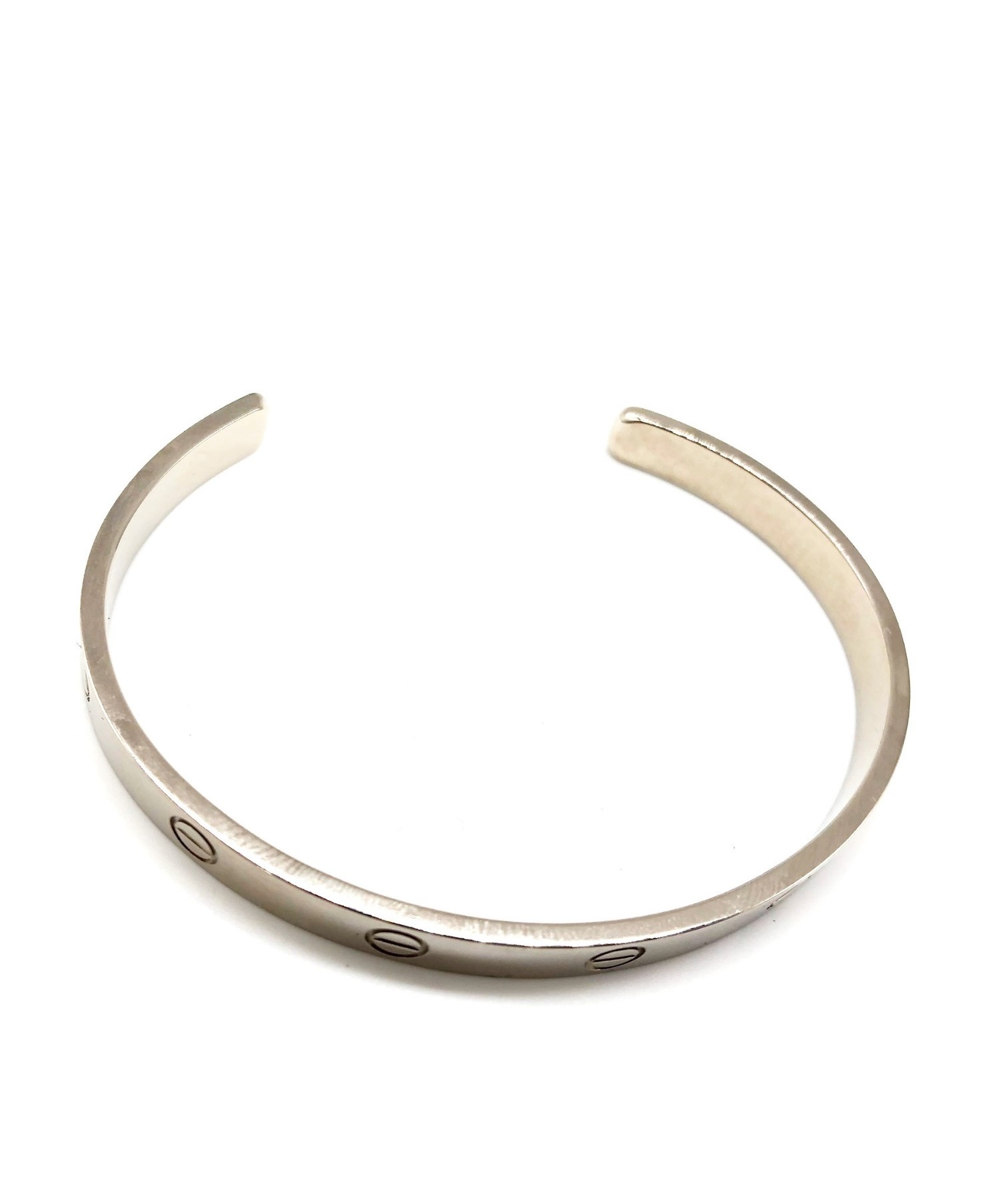 中古・古着通販】Cartier (カルティエ) オープンラブブレス サイズ:19