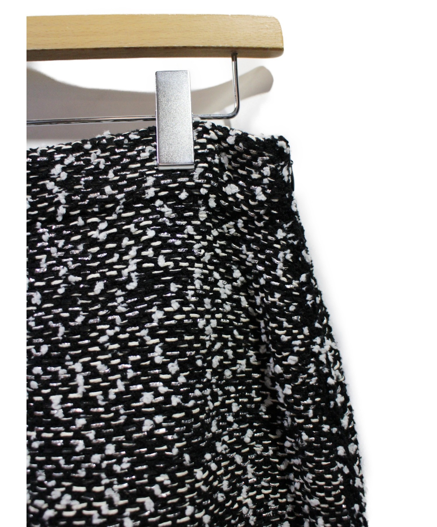 極美品　バレンシアガ　ニット　スカート　個性派 中古・古着通販】BALENCIAGA (バレンシアガ) ニットスカート ホワイト