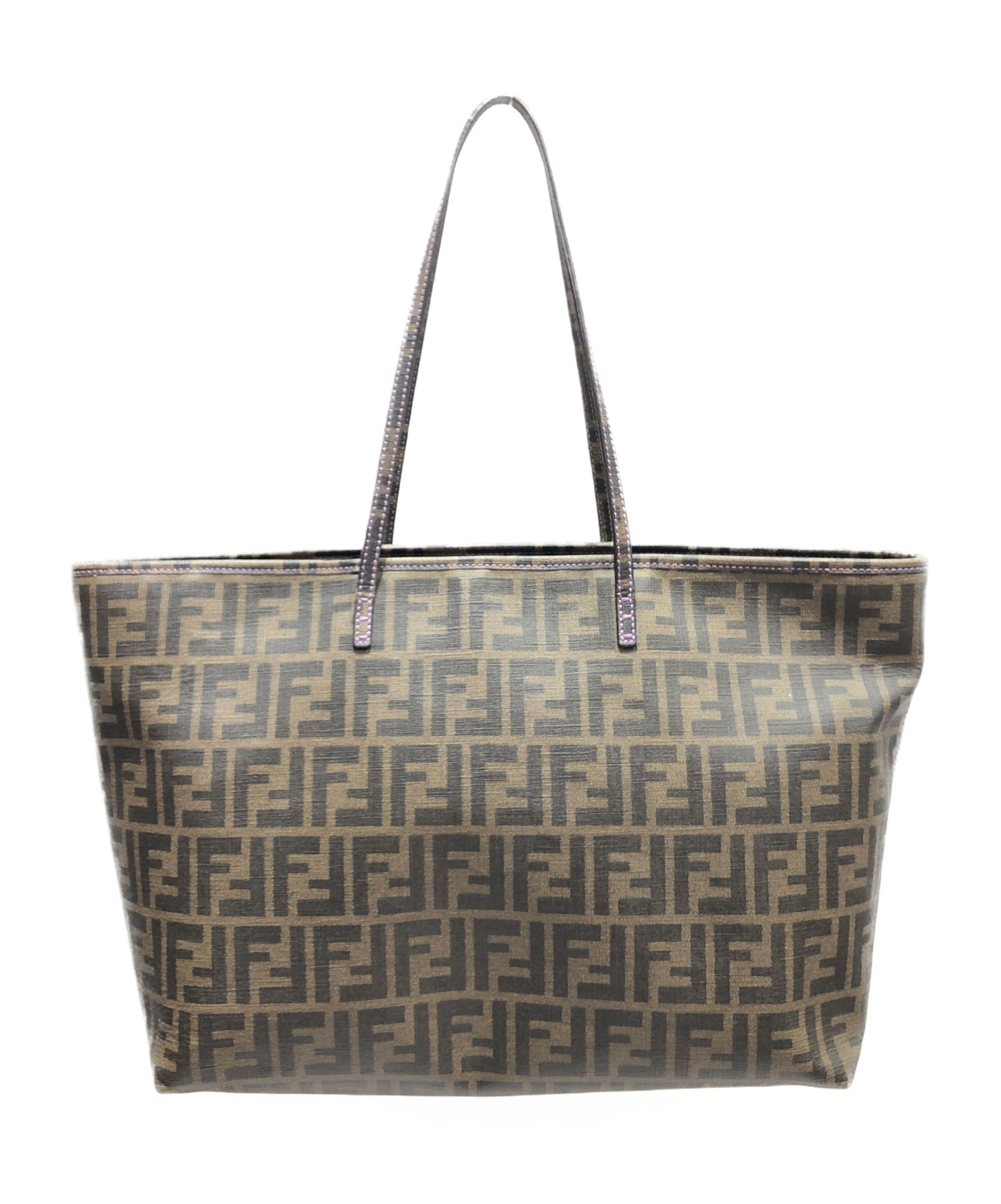 中古・古着通販】FENDI (フェンディ) トートバッグ ブラウン サイズ 