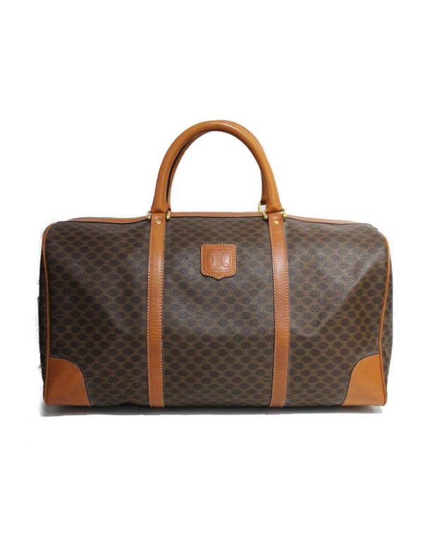 中古・古着通販】CELINE (セリーヌ) マカダム柄ボストンバッグ
