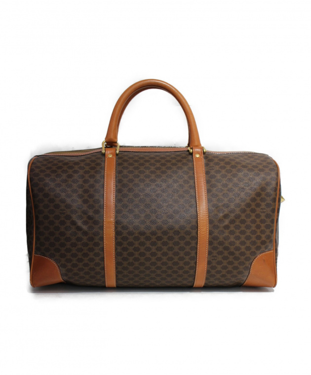 中古・古着通販】CELINE (セリーヌ) マカダム柄ボストンバッグ