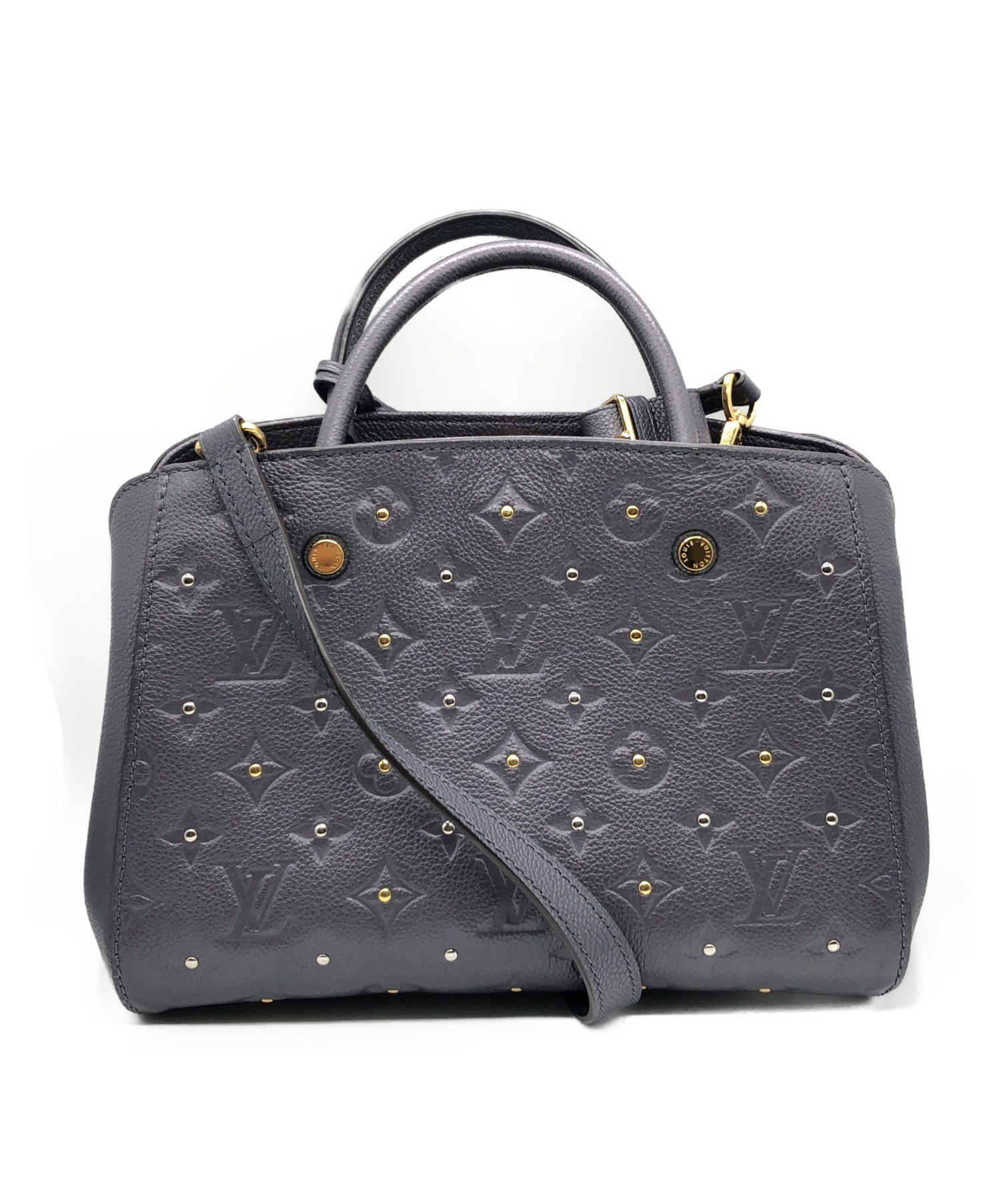 中古・古着通販】LOUIS VUITTON (ルイヴィトン) モンテーニュBB グレー 