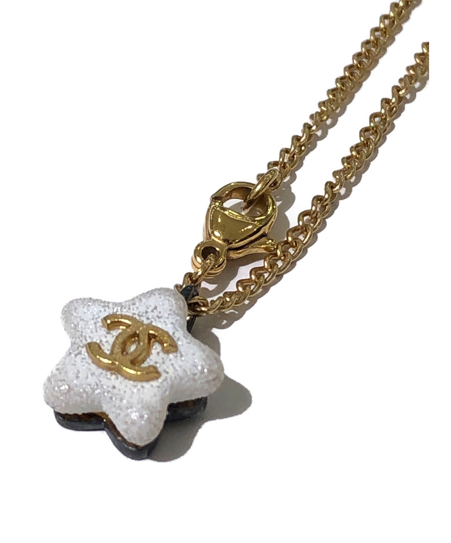 中古・古着通販】CHANEL (シャネル) ココマークスターネックレス 