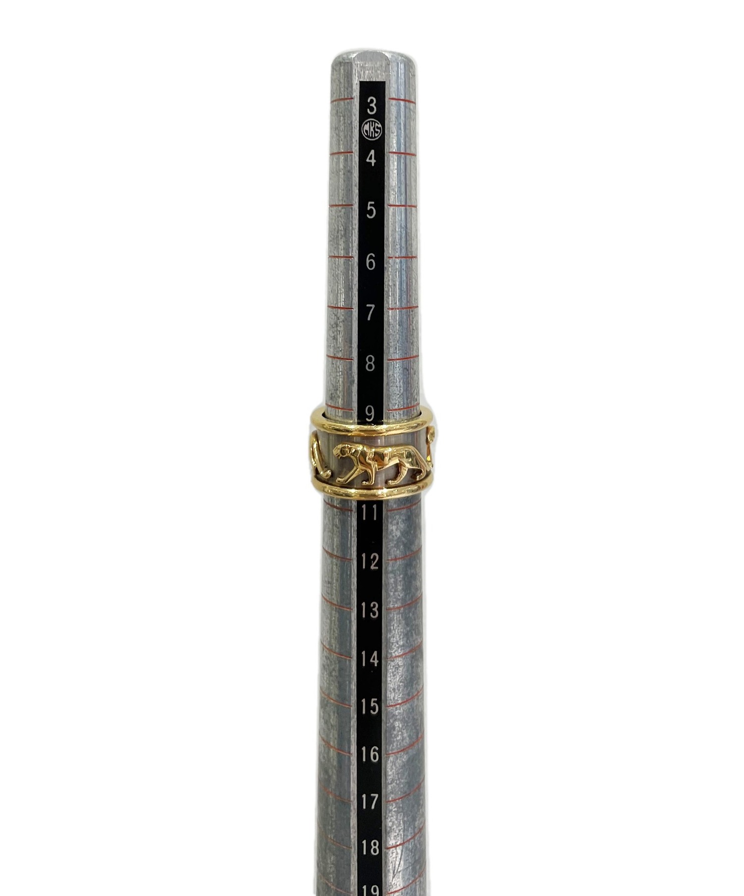 カルティエ Cartier リング マハンゴ パンサーモチーフ 10号 51 中古・古着通販】Cartier (カルティエ) マハンゴ パンサーリング