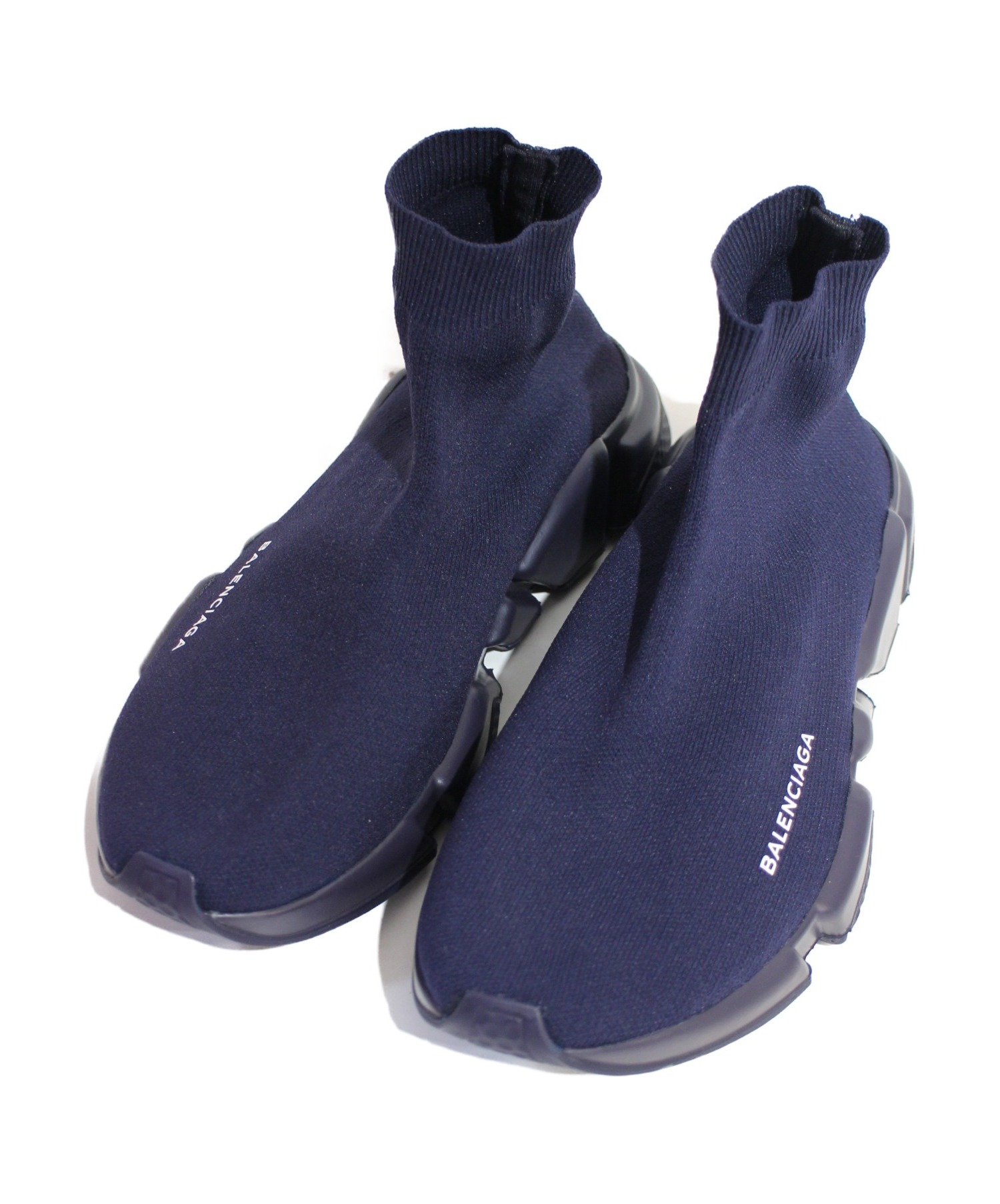 中古・古着通販】BALENCIAGA (バレンシアガ) SPEED TRAINER ネイビー