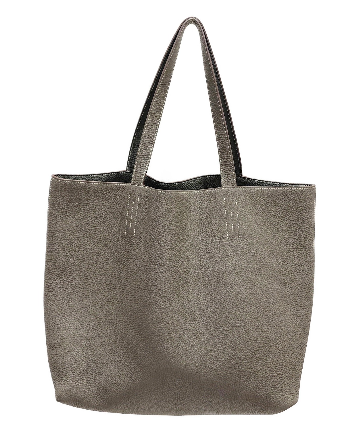 中古・古着通販】HERMES (エルメス) ドゥブルセンス45 グレージュ