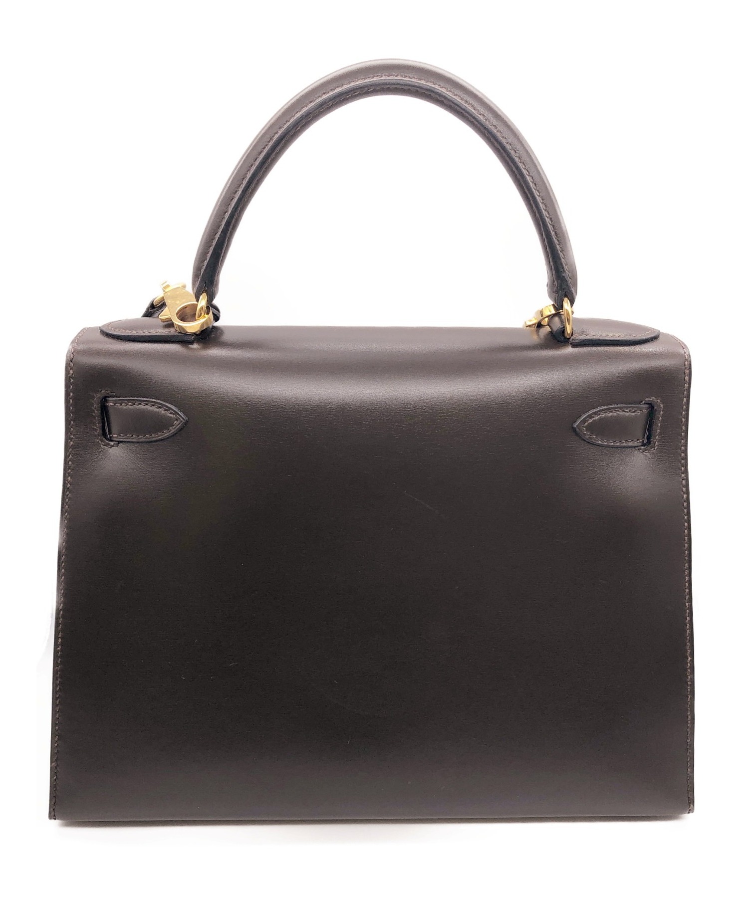 中古・古着通販】HERMES (エルメス) ケリーバッグ28 ブラウン サイズ 