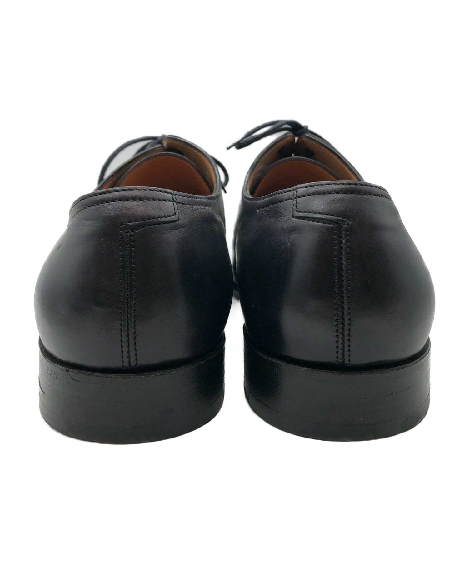 HERMES レザー 黒 レースアップシューズ 中古・古着通販】HERMES (エルメス) レースアップシューズ ブラック