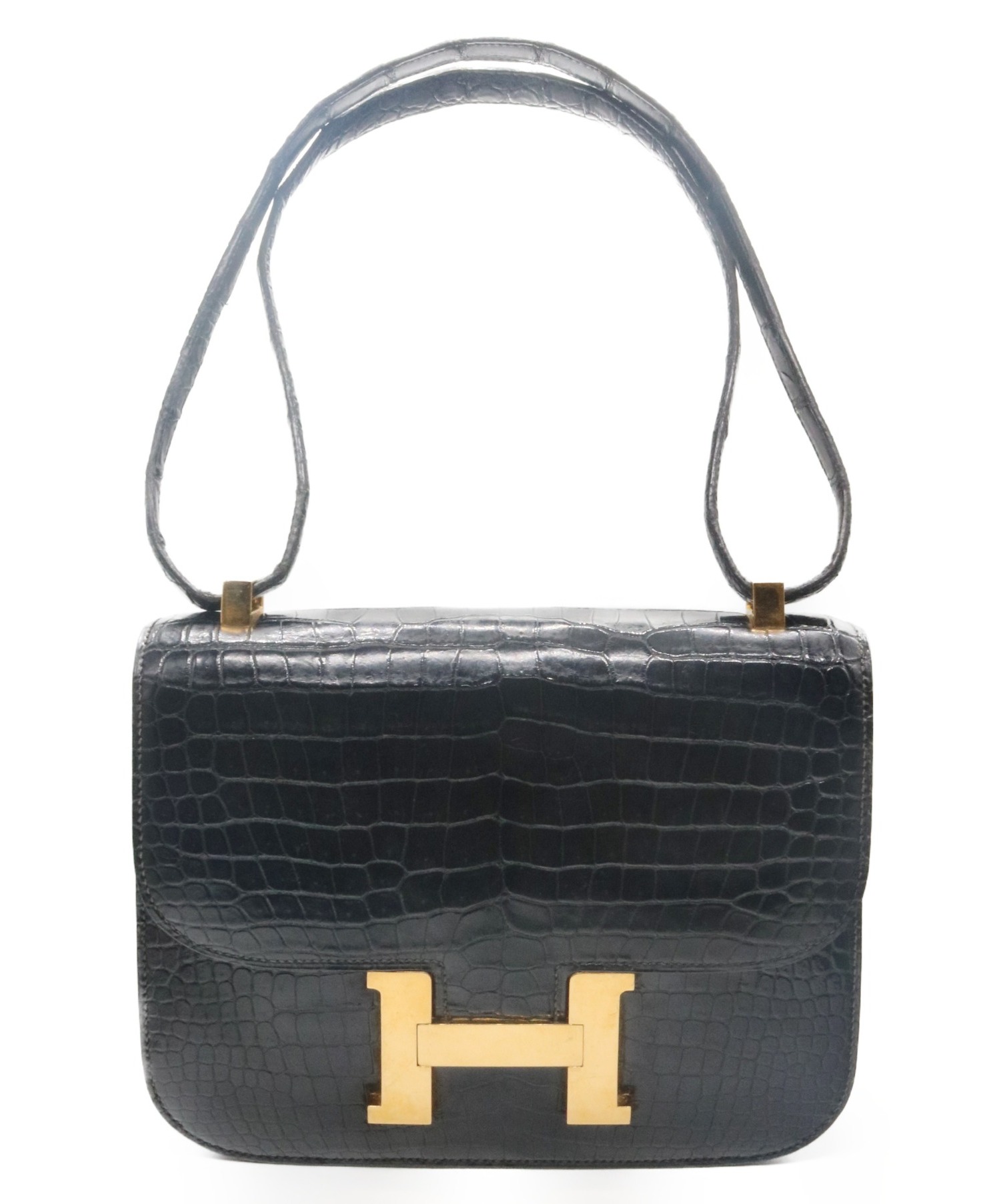 中古・古着通販】HERMES (エルメス) コンスタンス23 ブラック サイズ 