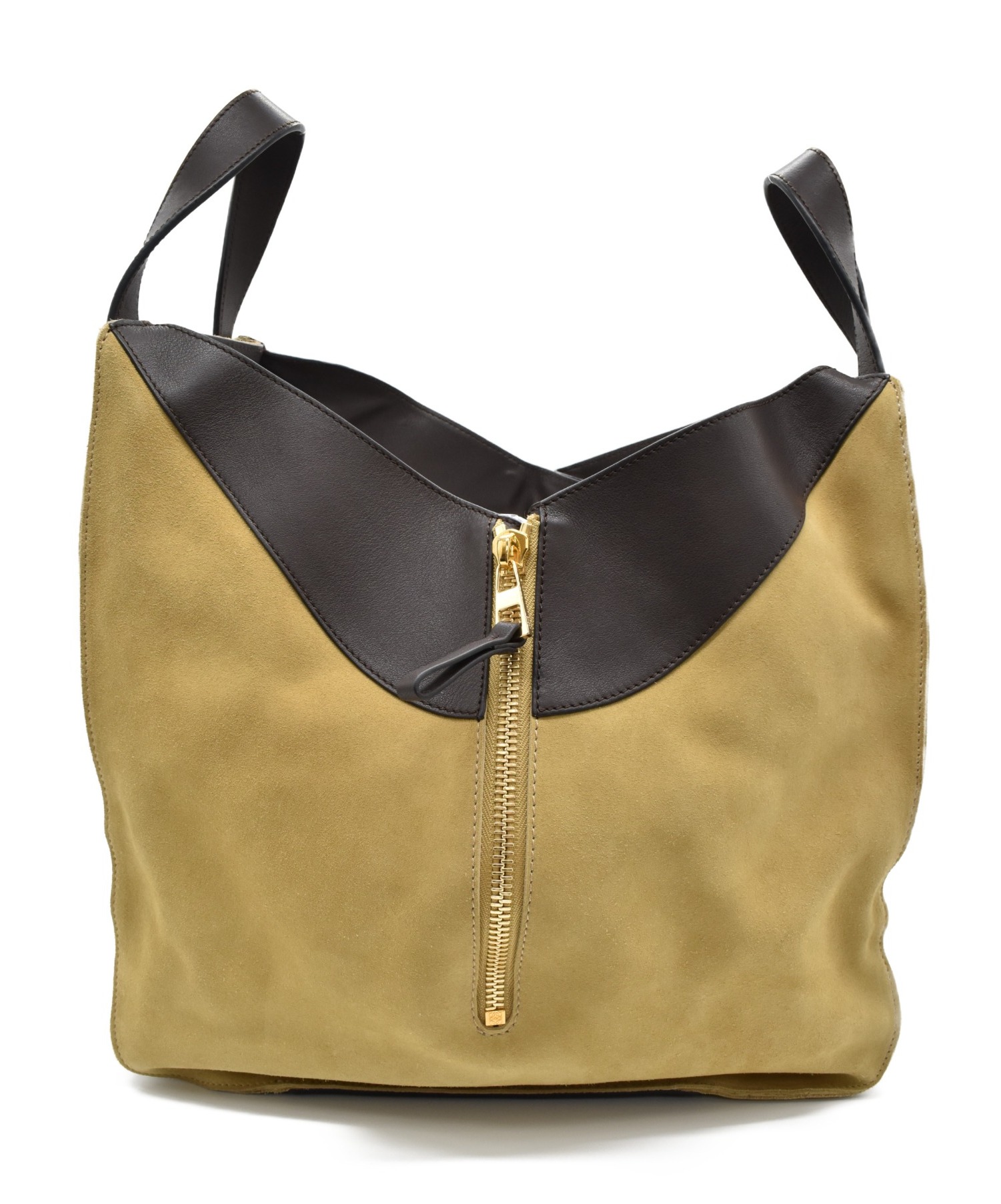中古・古着通販】LOEWE (ロエベ) ハンモックバッグ カーキ サイズ 