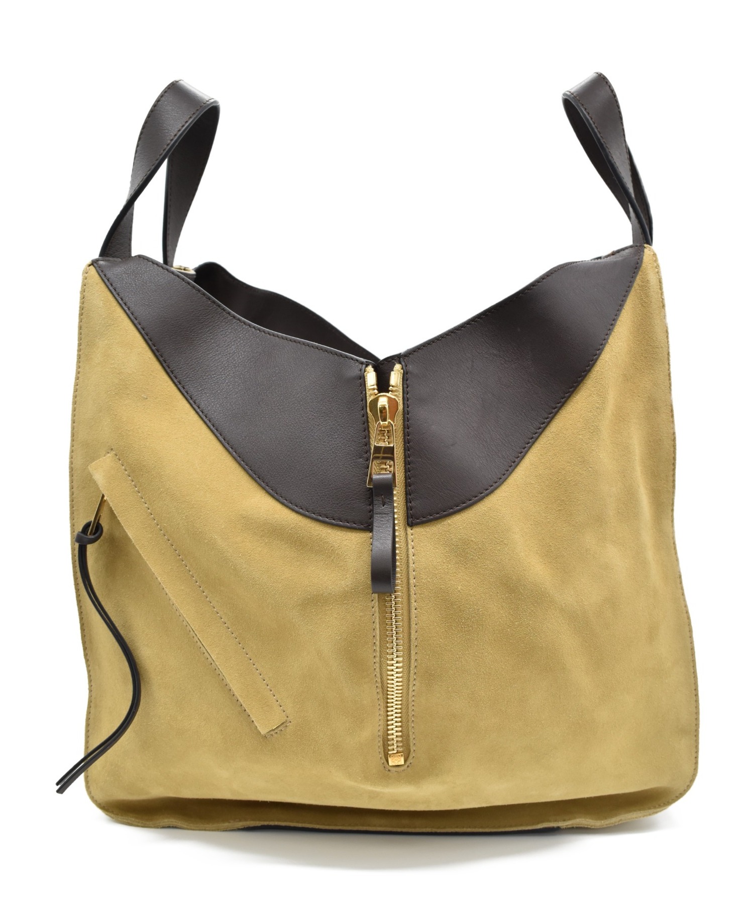 中古・古着通販】LOEWE (ロエベ) ハンモックバッグ カーキ サイズ 
