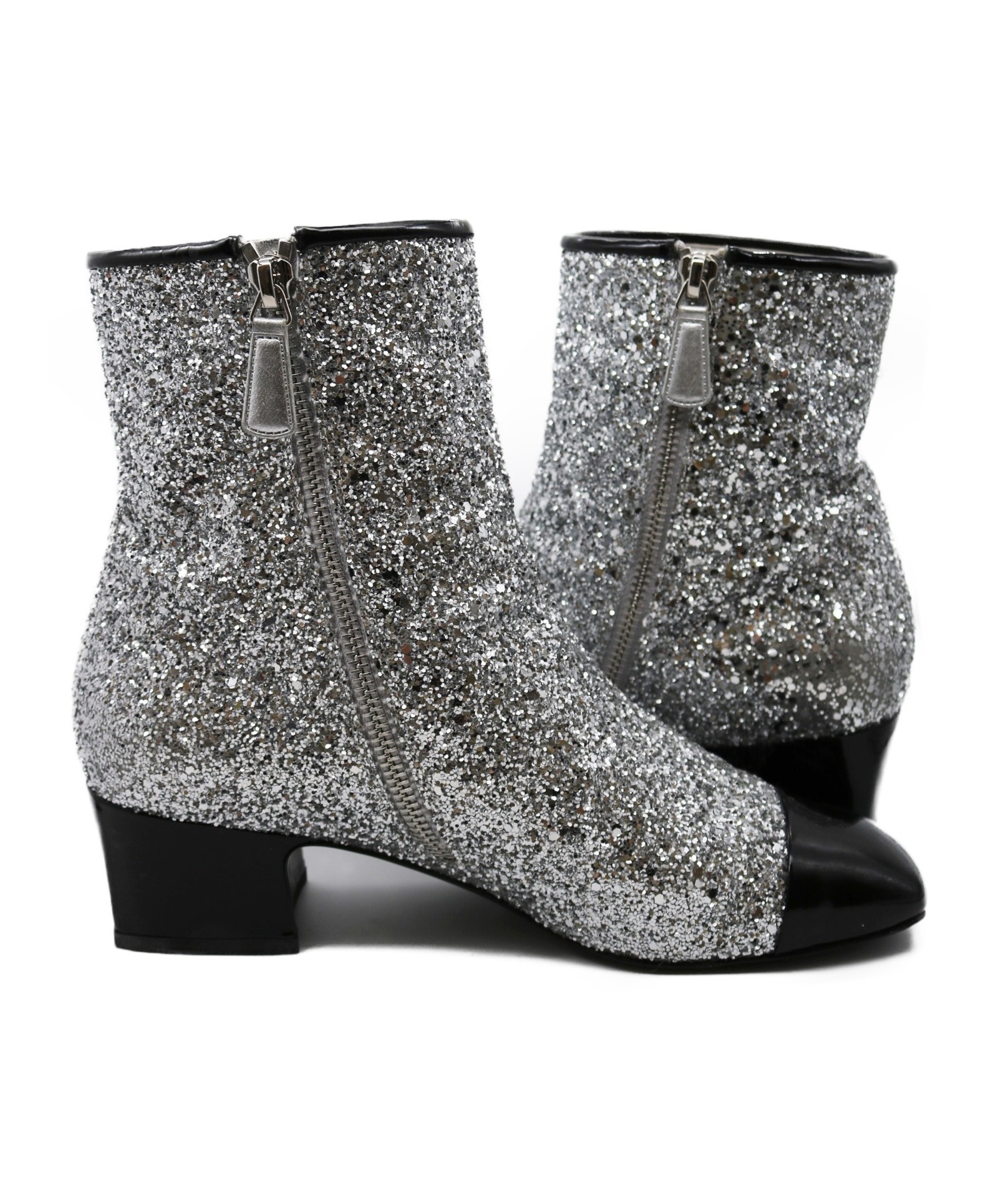 中古・古着通販】CHANEL (シャネル) ショートブーツ サイズ:37