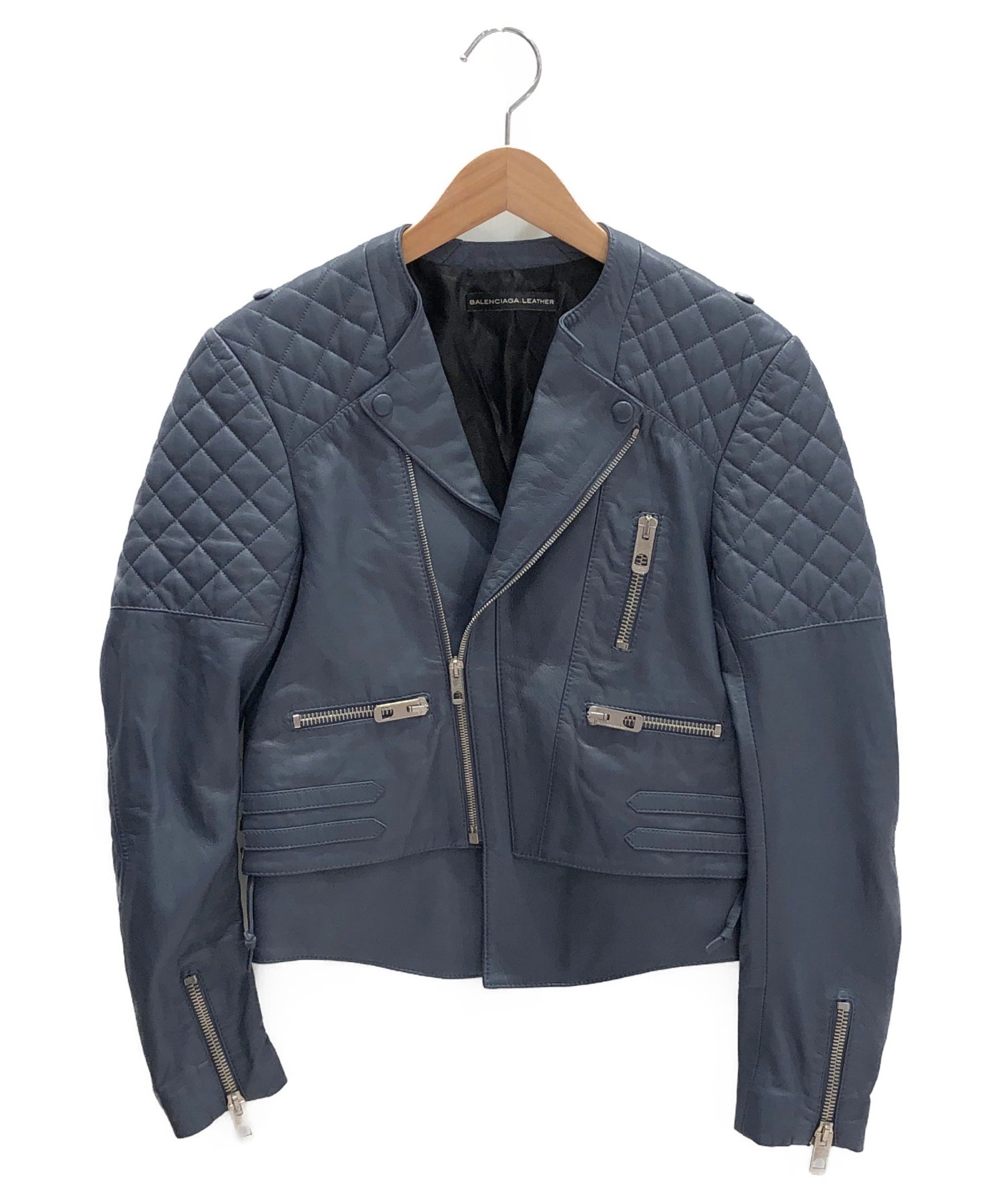 中古・古着通販】BALENCIAGA (バレンシアガ) ライダースジャケット