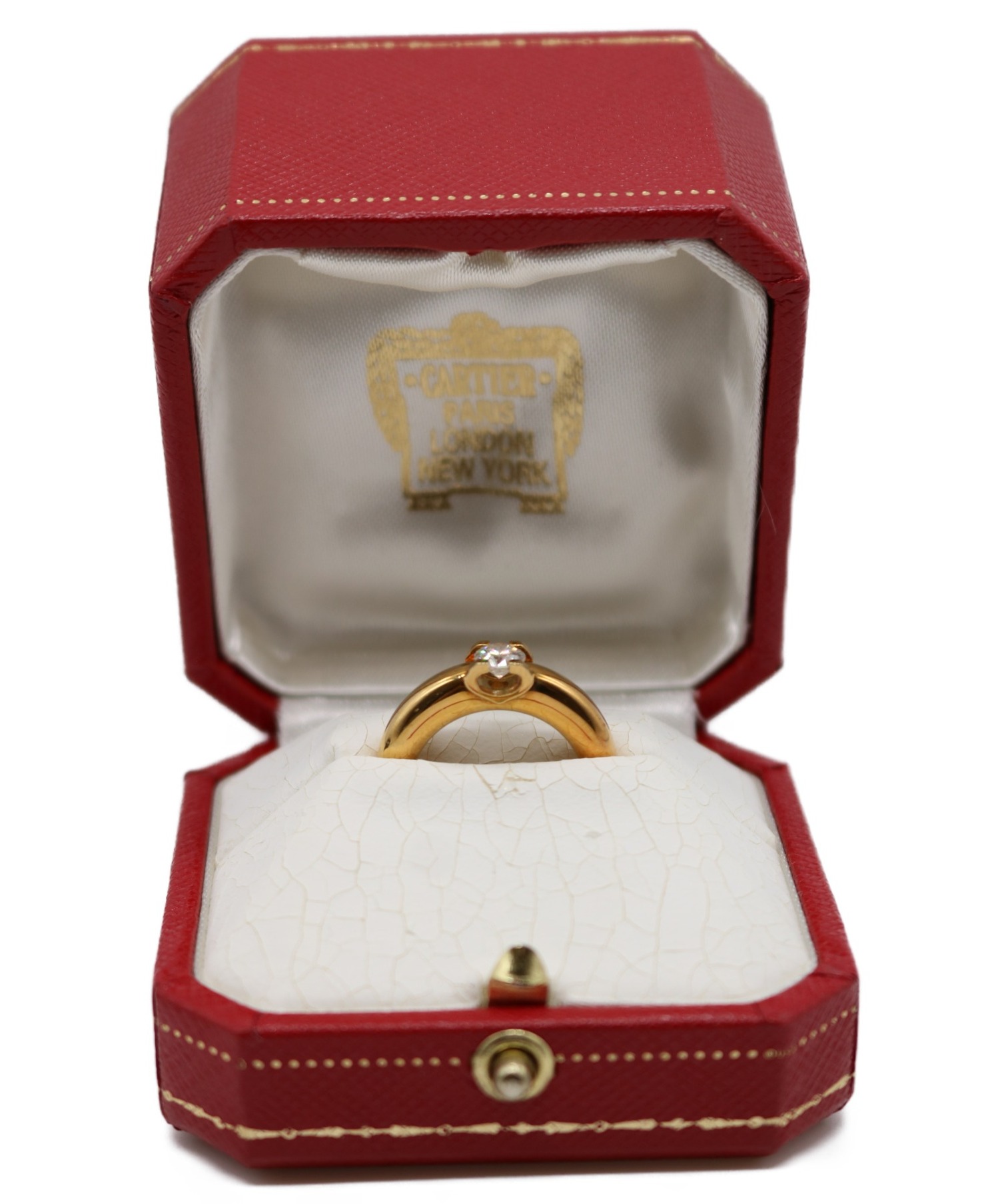 中古・古着通販】Cartier (カルティエ) Cドゥカルティエ ダイヤリング 