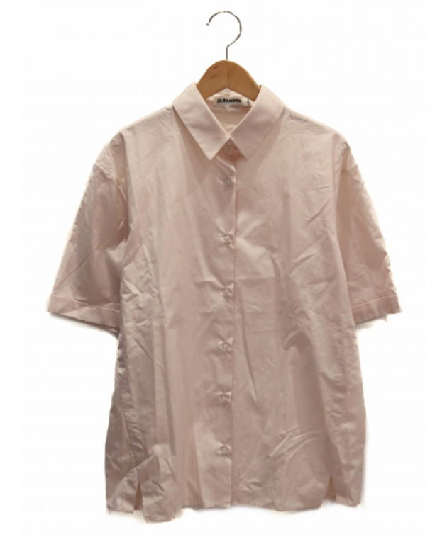 JIL SANDER ジルサンダー ブラウス M ピンク 【古着】【中古】【送料無料】 JIL SANDER（シャツ/ブラウス(長袖/七分) ・ ピンク/桃色系）のフリマ