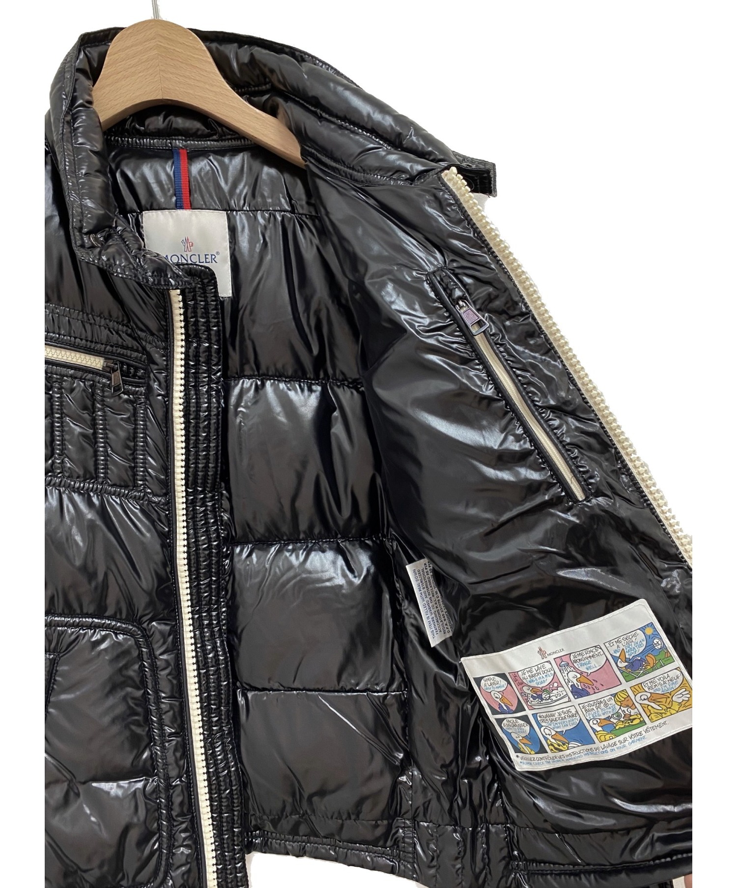 中古・古着通販】MONCLER (モンクレール) BERRIAT GIUBBOTTO ブラック 