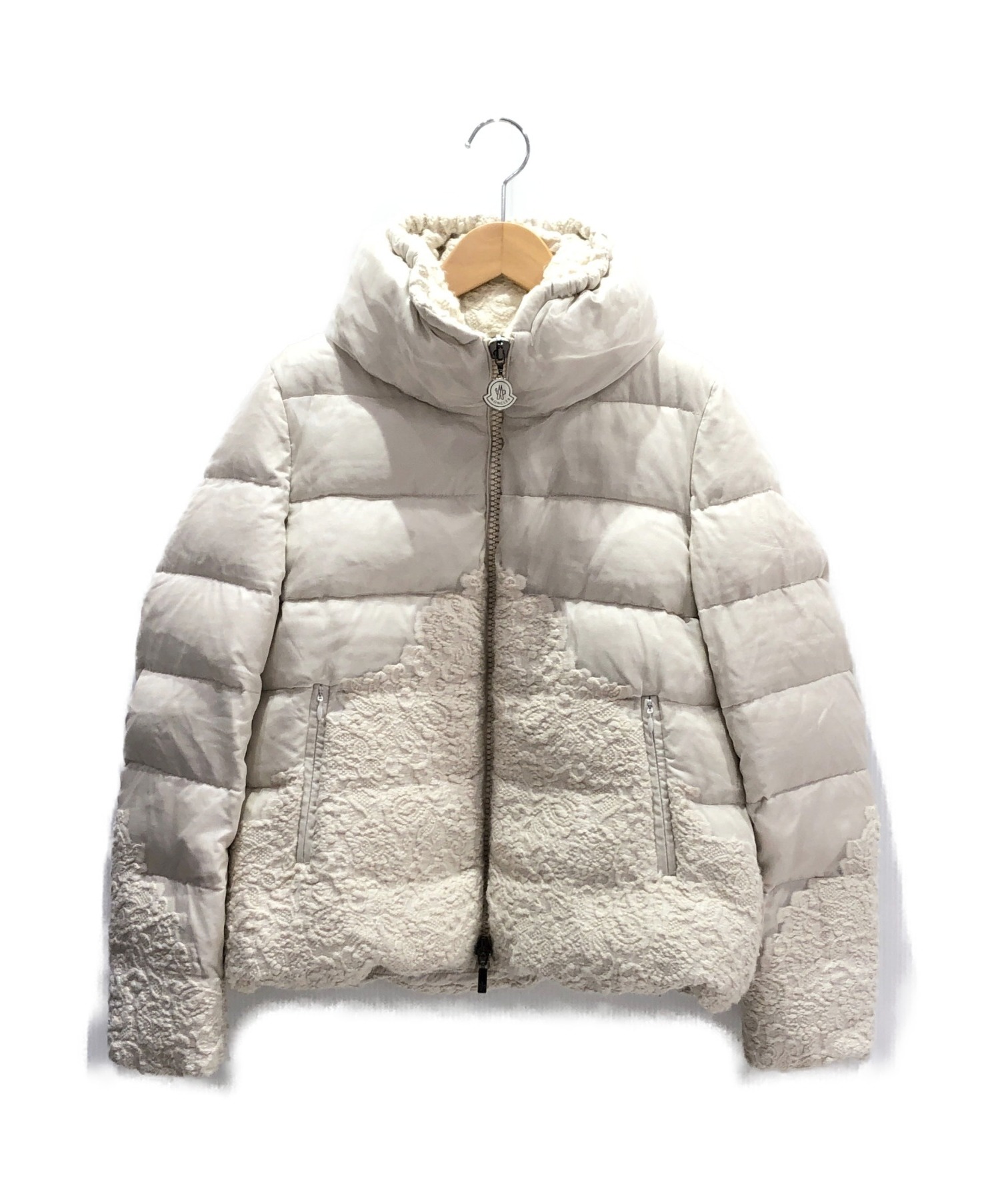 中古・古着通販】MONCLER (モンクレール) ダウンジャケット ベージュ 