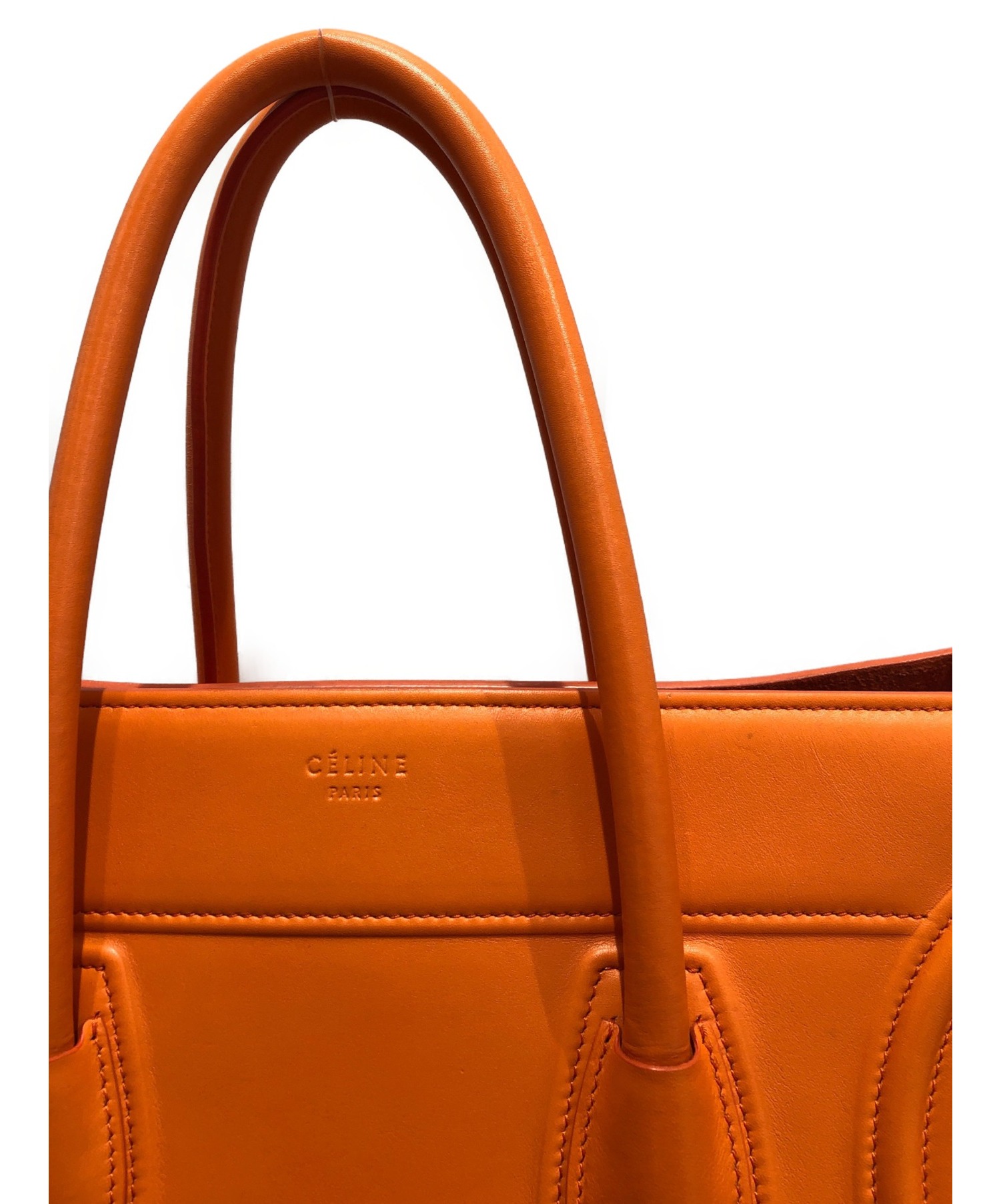 中古・古着通販】CELINE (セリーヌ) ラゲージファントム オレンジ