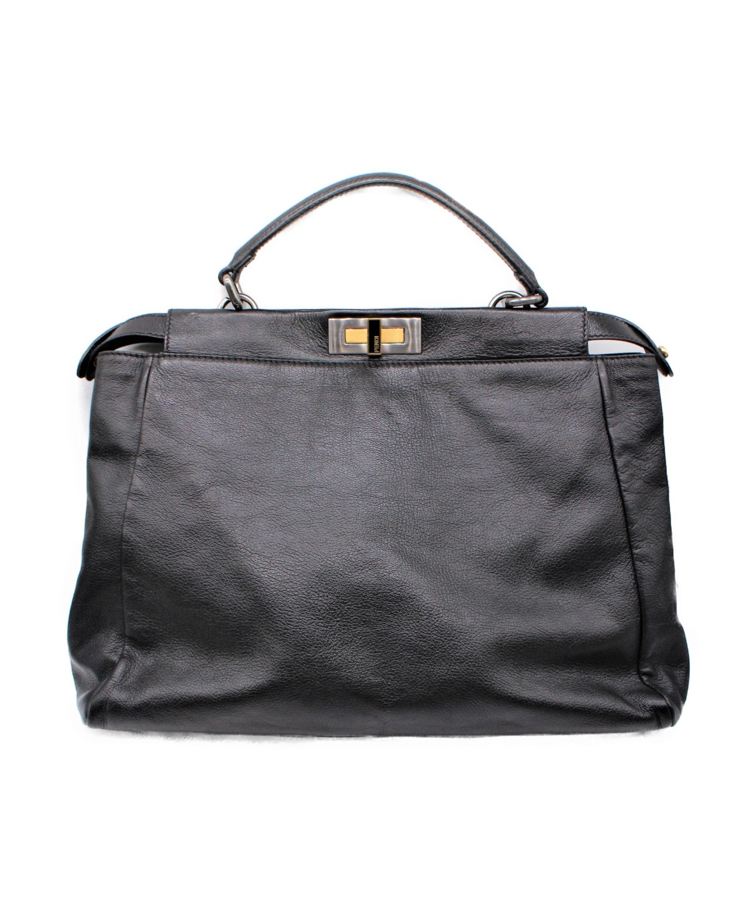 中古・古着通販】FENDI (フェンディ) ピーカブーラージ ブラック 