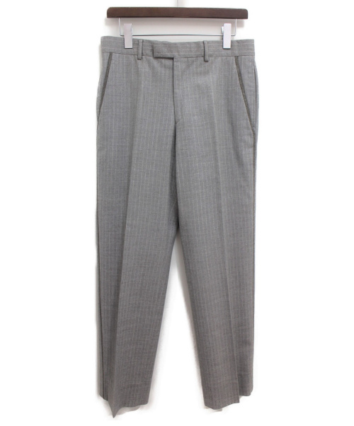 中古・古着通販】HERMES (エルメス) センタープレスパンツ グレー