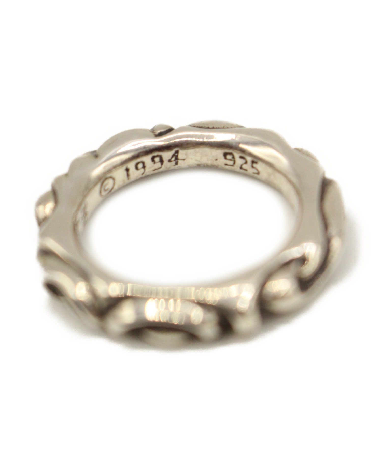 中古・古着通販】CHROME HEARTS (クロムハーツ) スクロールバンド 