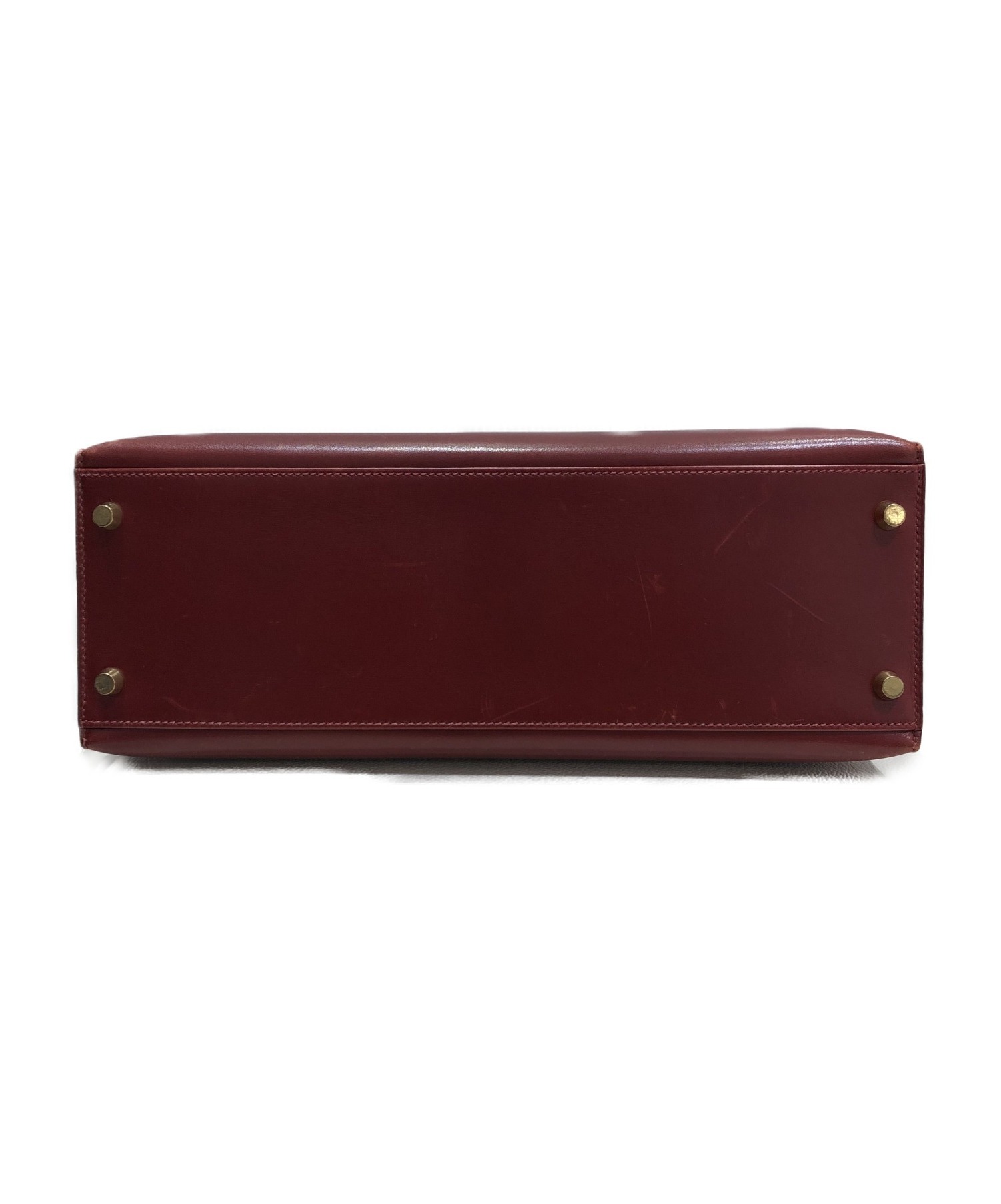 中古・古着通販】HERMES (エルメス) ケリー32 ボルドー サイズ:32 