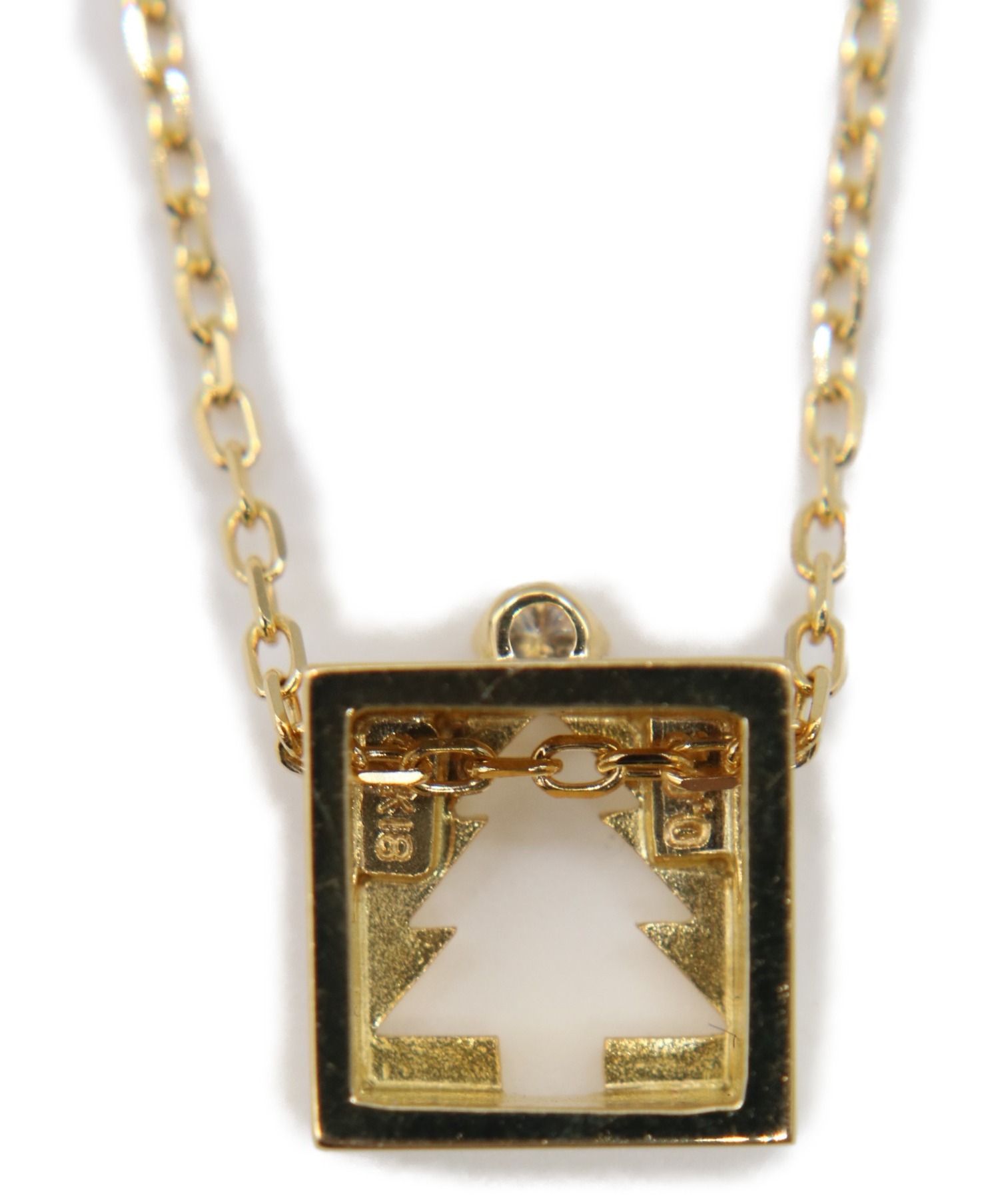 中古・古着通販】MIKIMOTO (ミキモト) ツリーモチーフネックレス