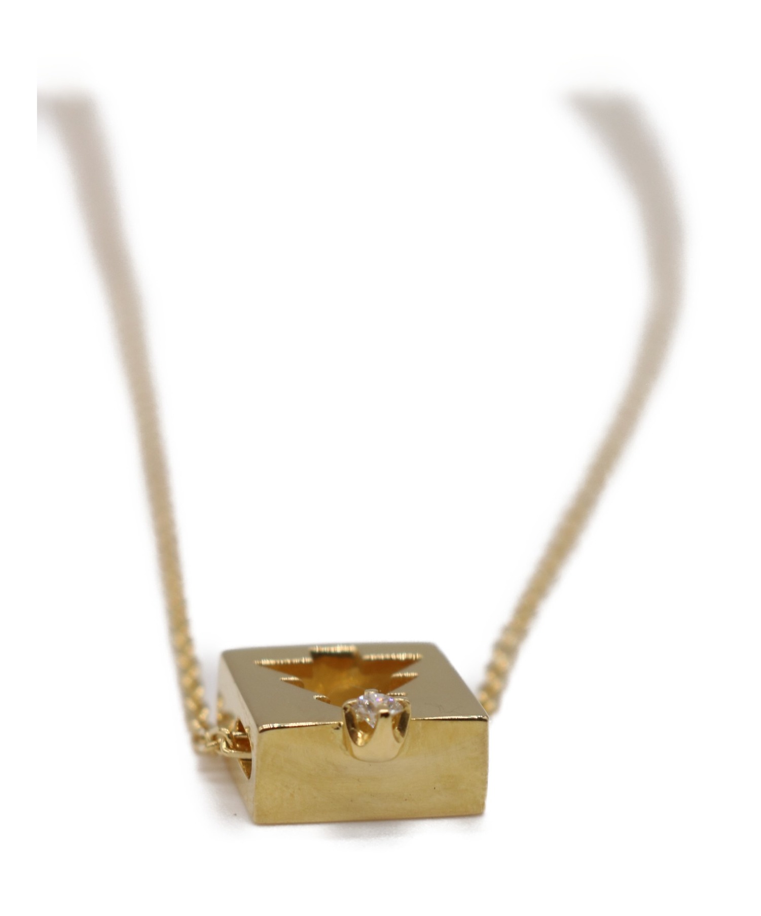 ミキモト　ツリーモチーフ　ネックレスチャーム 中古・古着通販】MIKIMOTO (ミキモト) ツリーモチーフネックレス