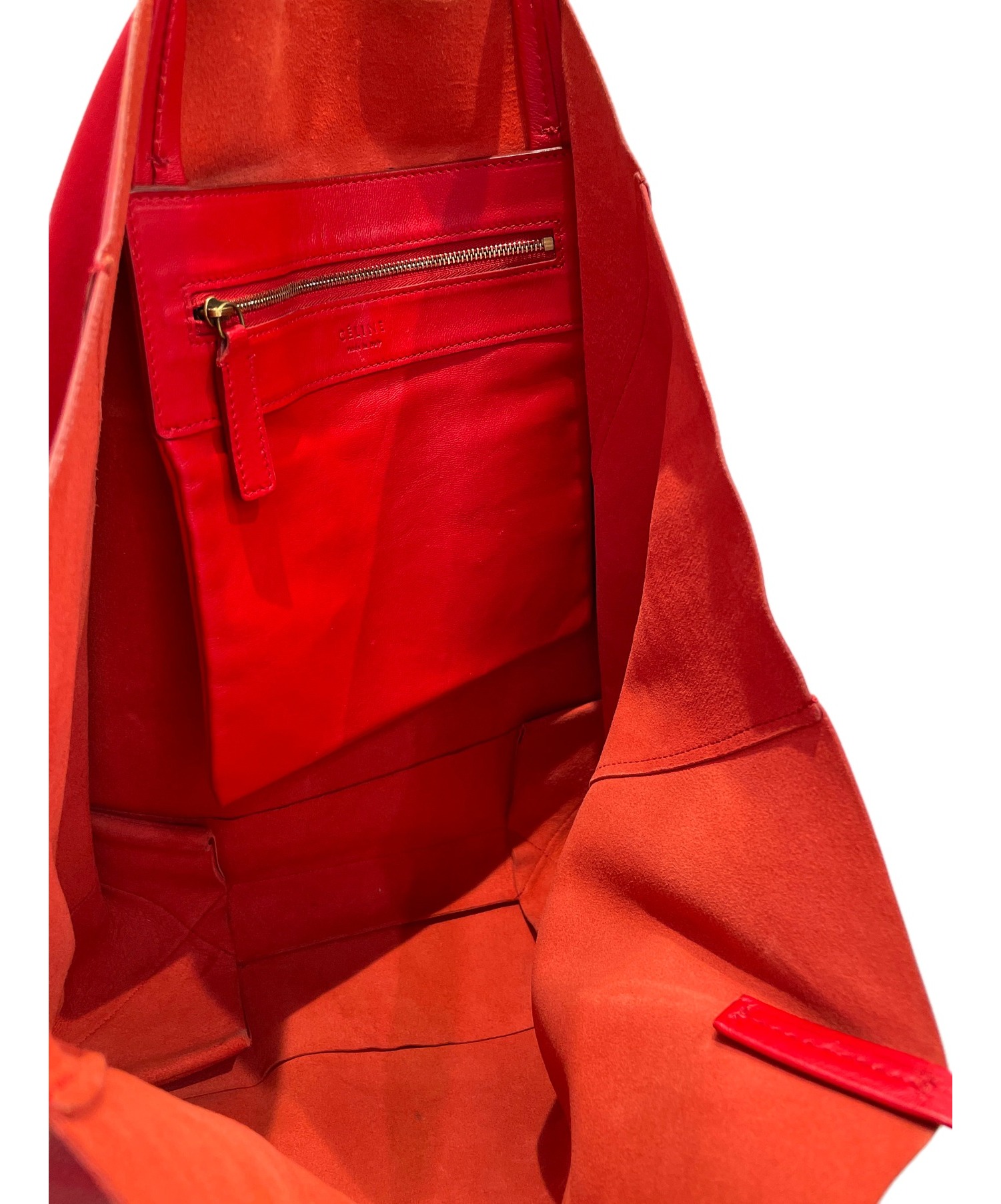 中古・古着通販】CELINE (セリーヌ) ホリゾンタルカバ レッド サイズ 