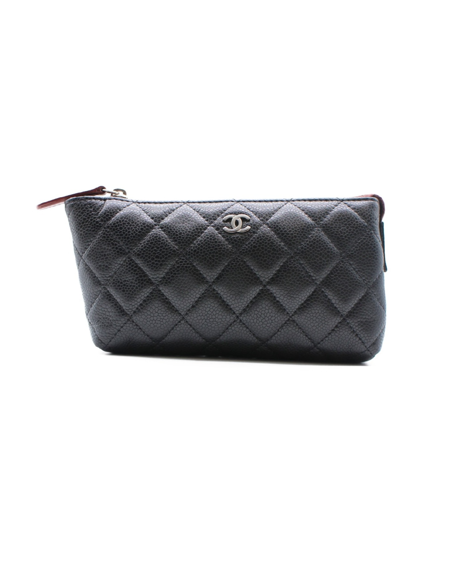 中古・古着通販】CHANEL (シャネル) コスメポーチ ブラック サイズ 