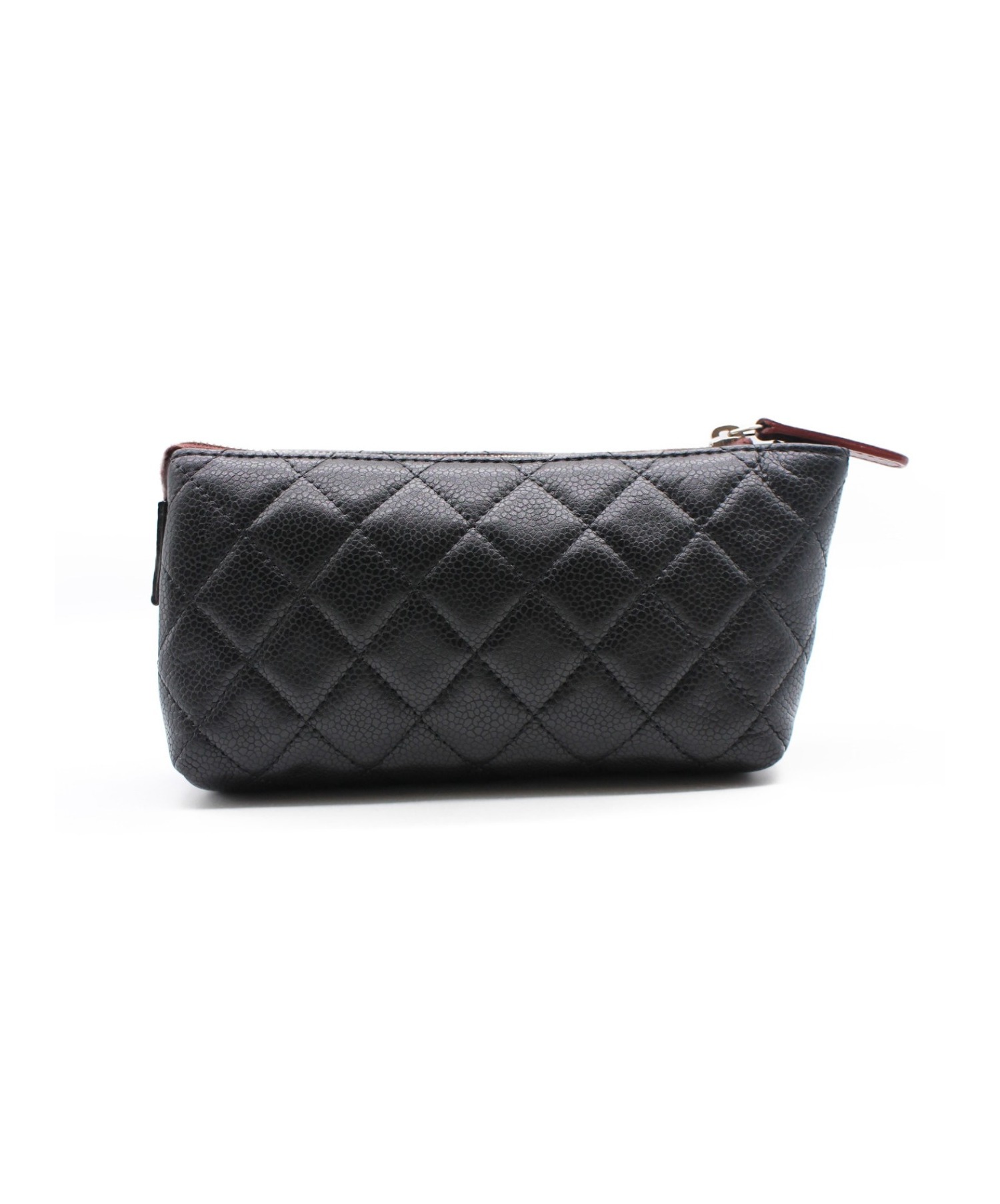 中古・古着通販】CHANEL (シャネル) コスメポーチ ブラック サイズ 