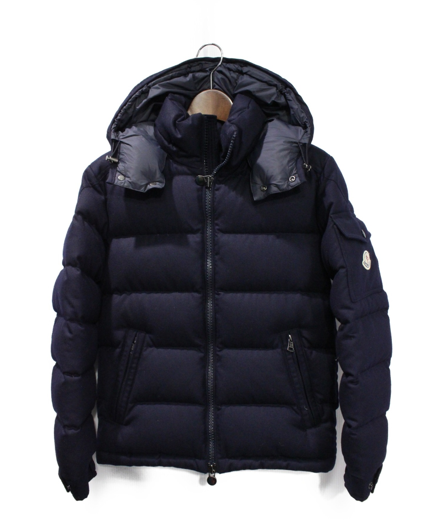 中古・古着通販】MONCLER (モンクレール) ダウンジャケット ネイビー