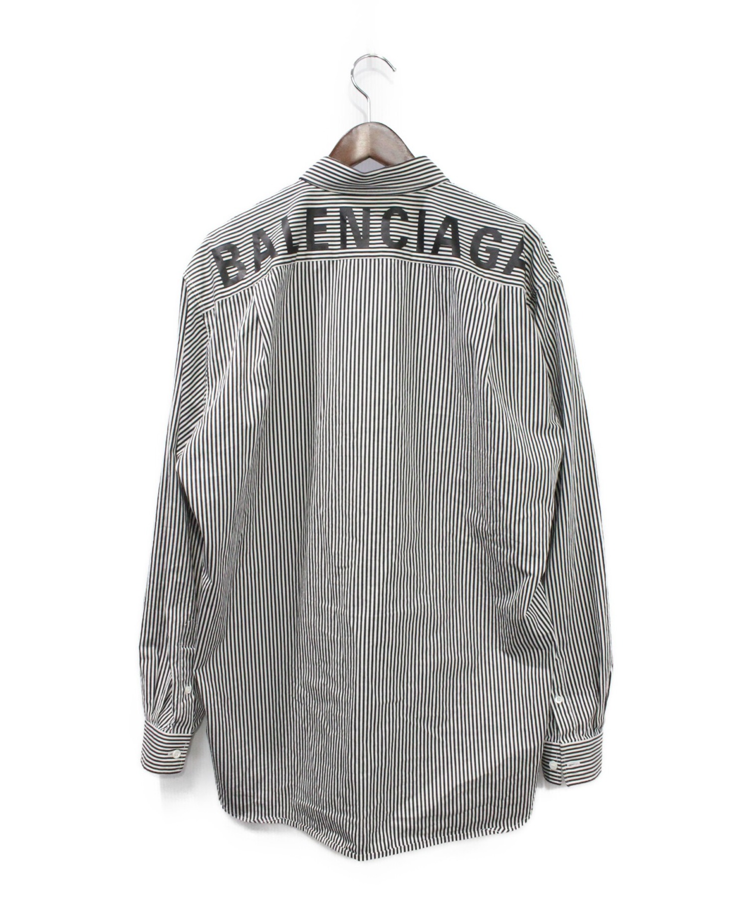 中古・古着通販】BALENCIAGA (バレンシアガ) バックロゴボタンダウン