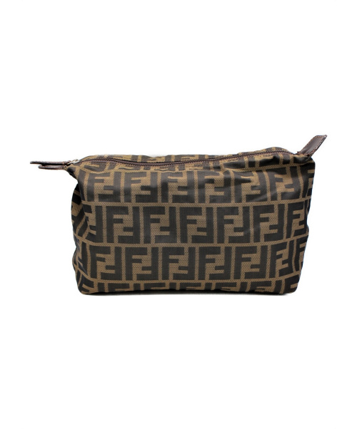 フェンディ FENDI ポーチ ブラウン 中古・古着通販FENDI (フェンディ