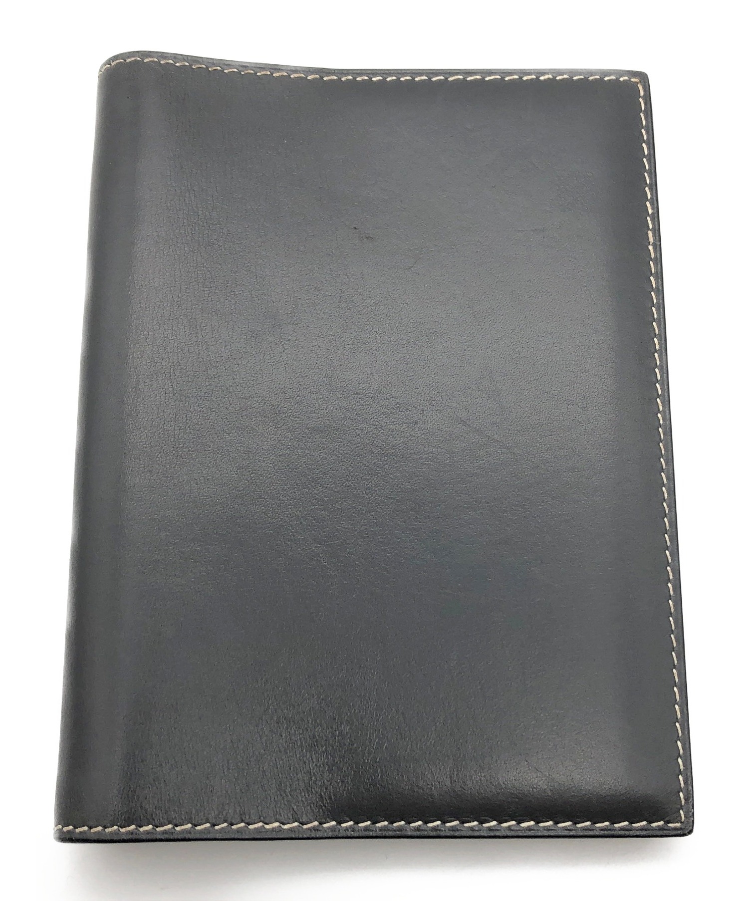 中古・古着通販】HERMES (エルメス) 手帳カバーアジェンダGM グレー 