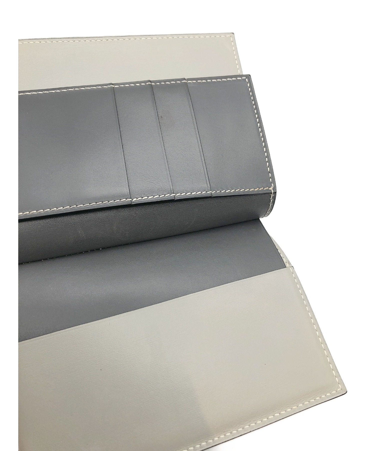 中古・古着通販】HERMES (エルメス) 手帳カバーアジェンダGM グレー 