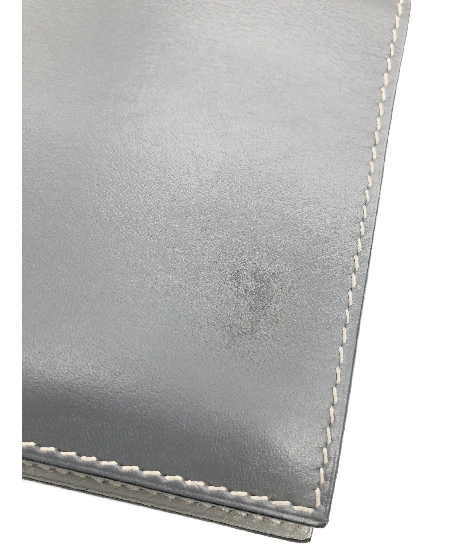 中古・古着通販】HERMES (エルメス) 手帳カバーアジェンダGM グレー 