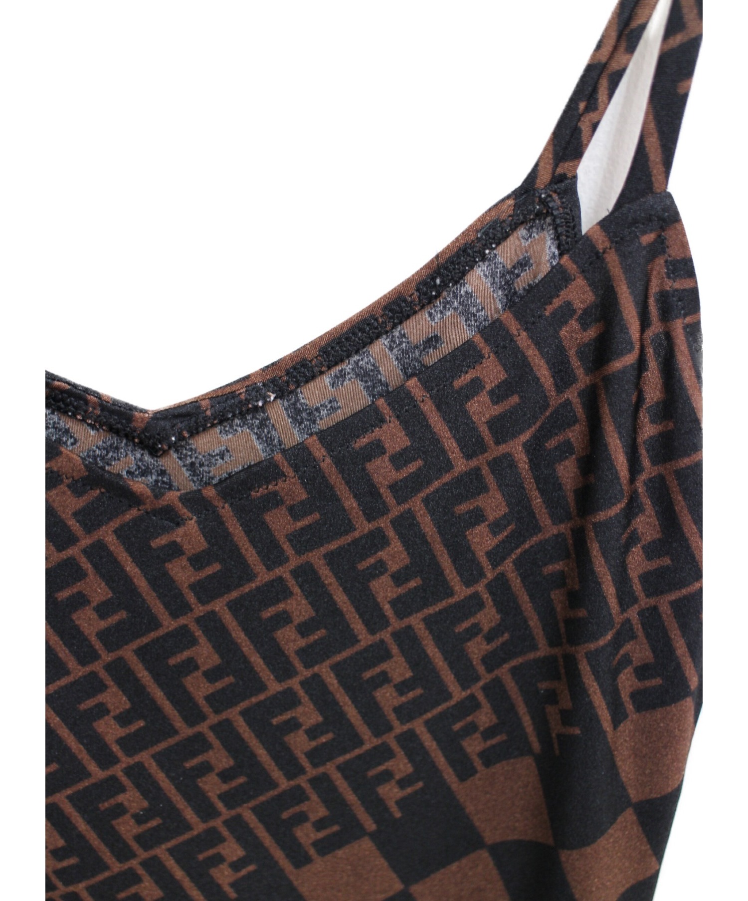 中古・古着通販】FENDI (フェンディ) ズッカ柄キャミソールチュニック