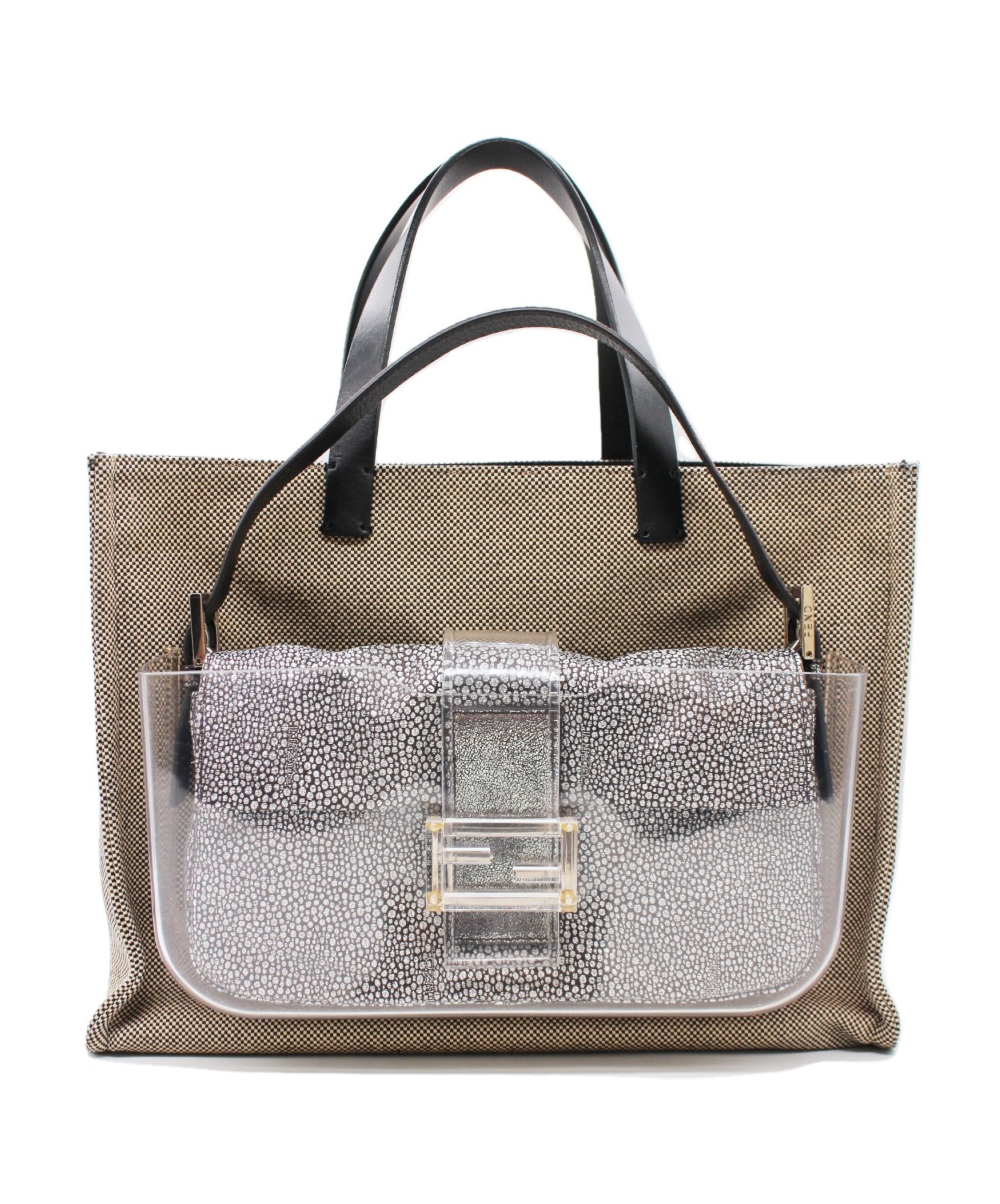 中古・古着通販】FENDI (フェンディ) シンプリーキャンバストート