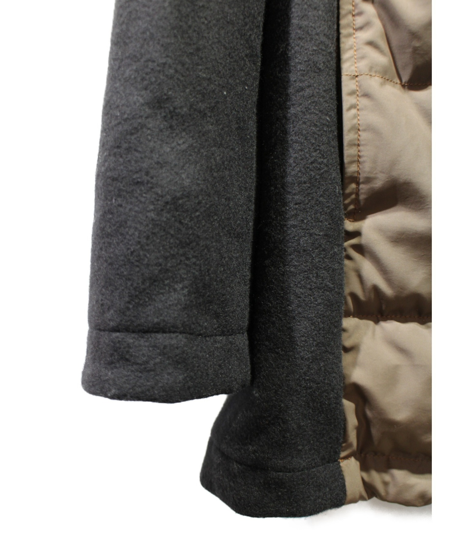 中古・古着通販】MARNI (マルニ) ドッキングダウンコート ブラウン 
