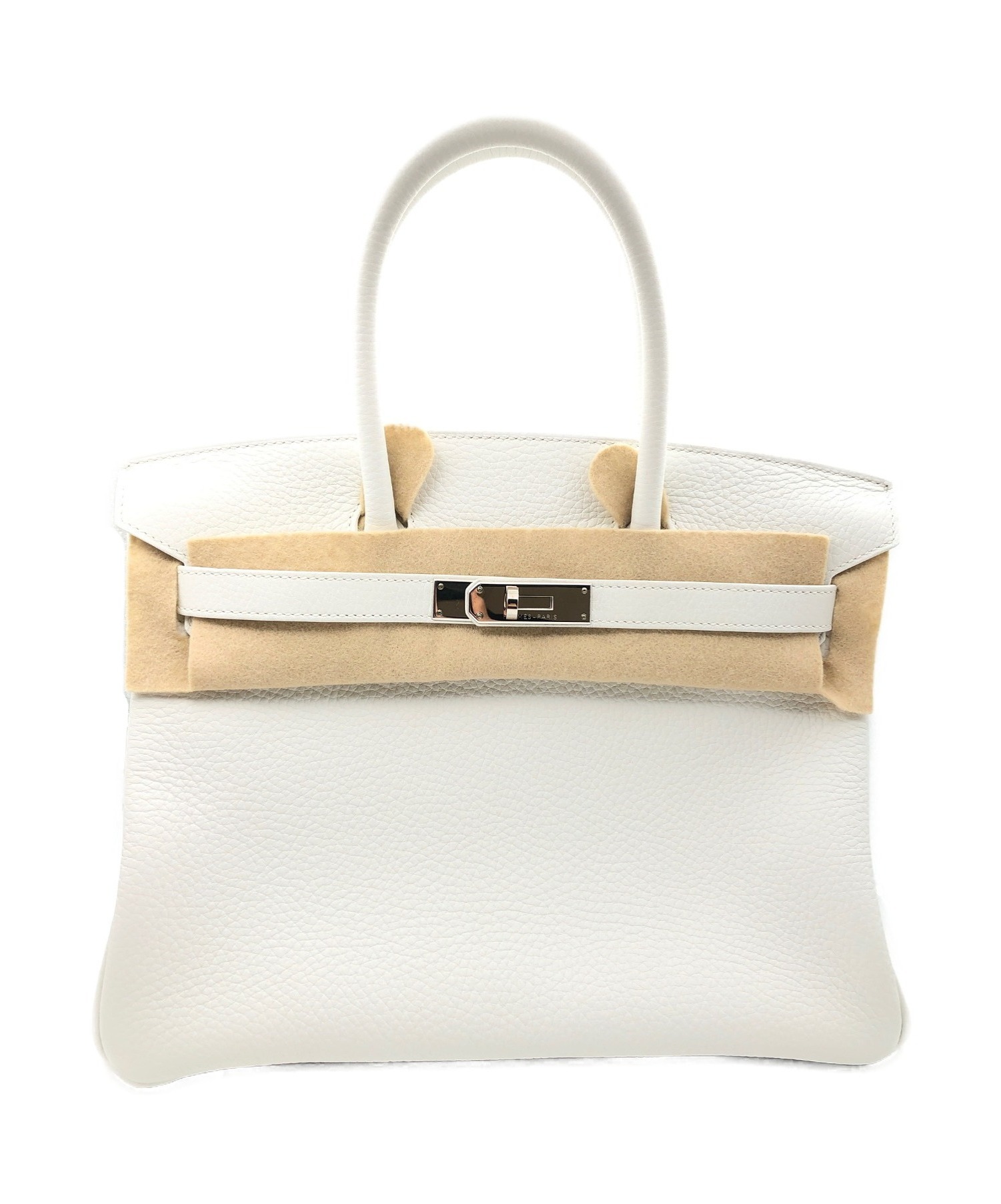エルメス バーキン30 ハンドバッグ レザー ホワイト レディース HERMES  中古  R&Kリサイクルキング 中古・古着通販】HERMES (エルメス) バーキン30 ホワイト サイズ:30