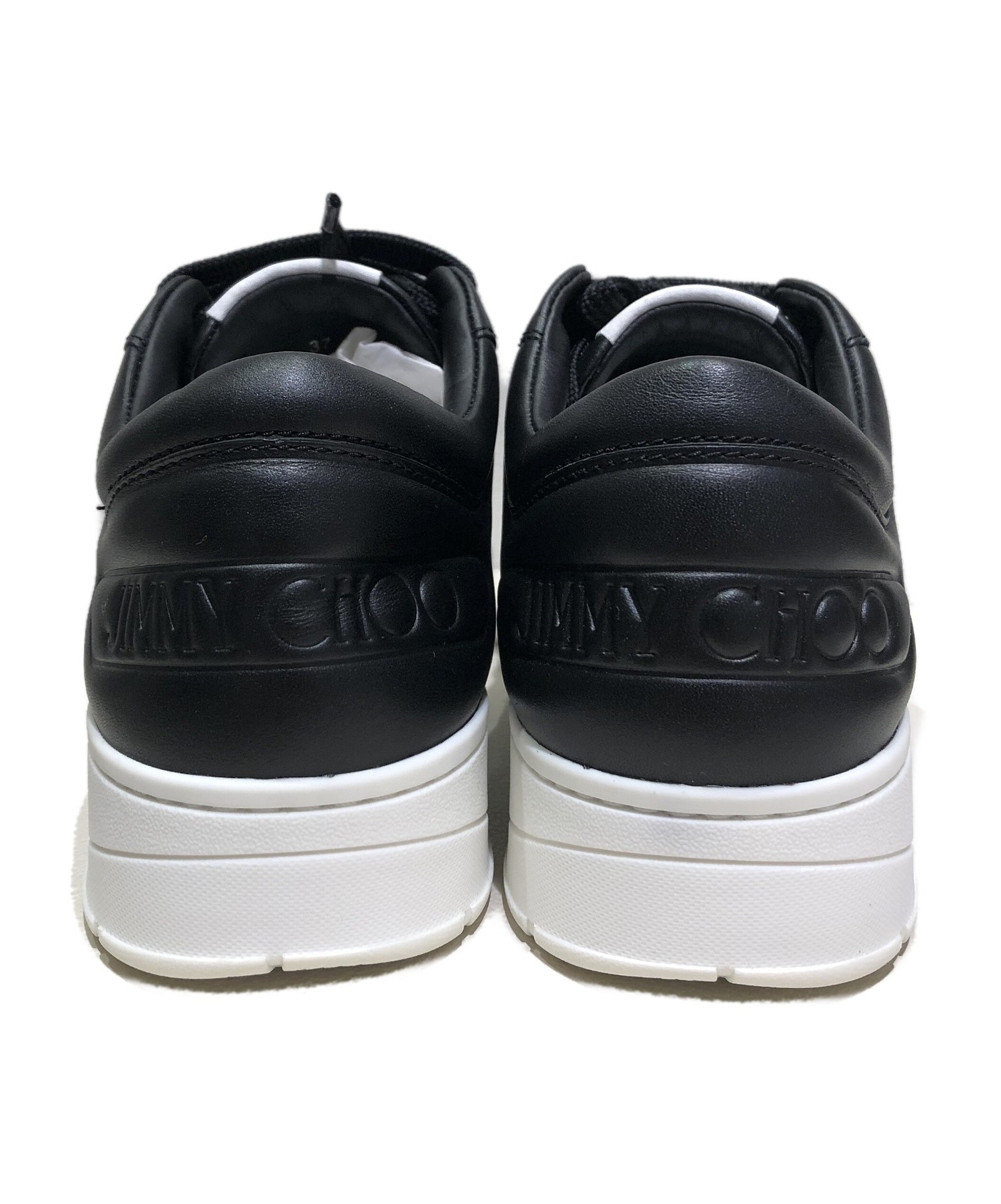 中古・古着通販】JIMMY CHOO (ジミーチュウ) レザースニーカー