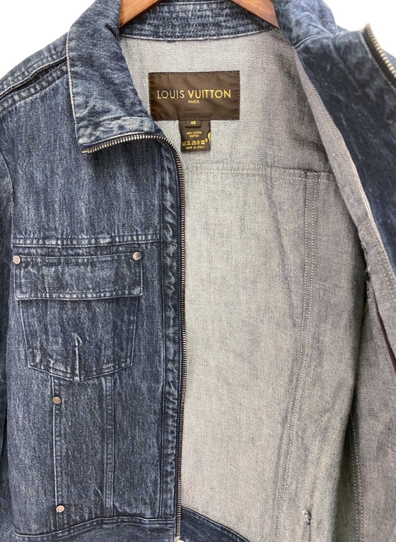 中古・古着通販】LOUIS VUITTON (ルイ ヴィトン) デニムジャケット