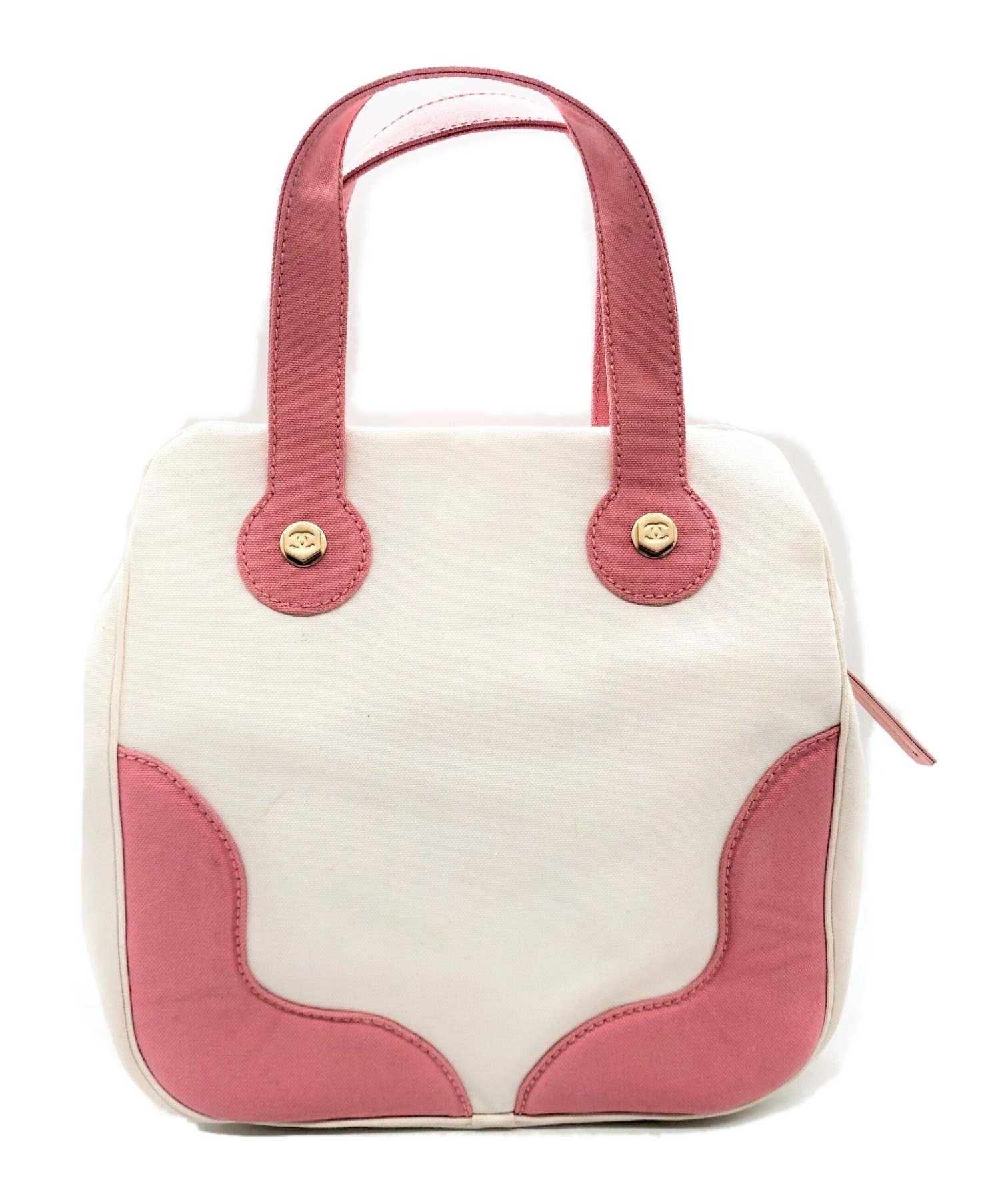 中古・古着通販】CHANEL (シャネル) マシュマロ トートバッグ ホワイト