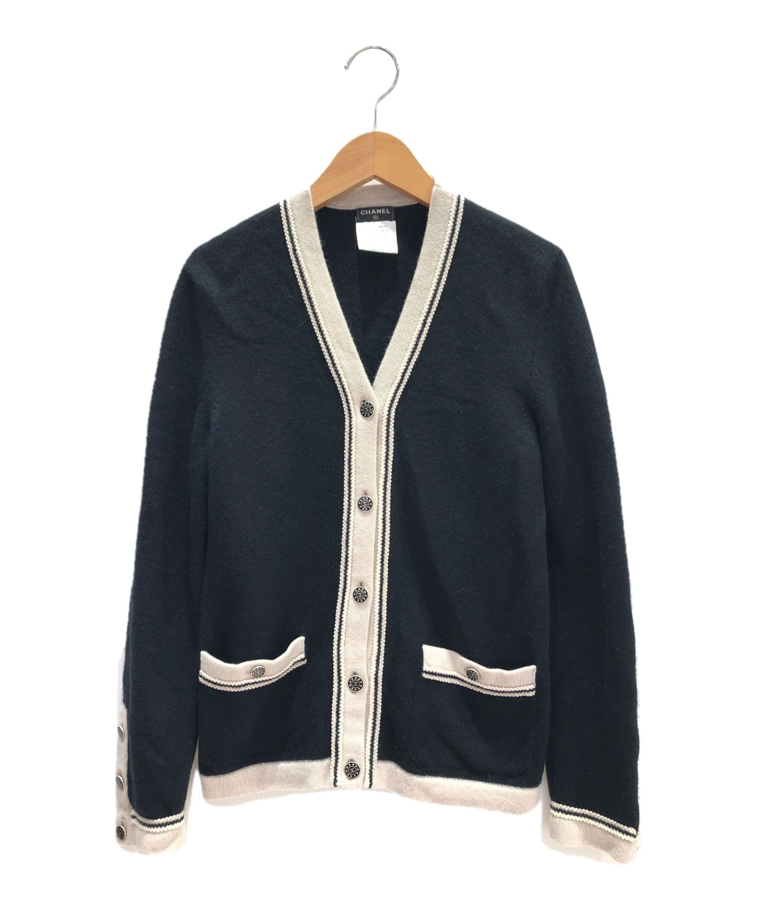 CHANEL / カーディガン 中古・古着通販】CHANEL (シャネル) ココマークカシミヤニット