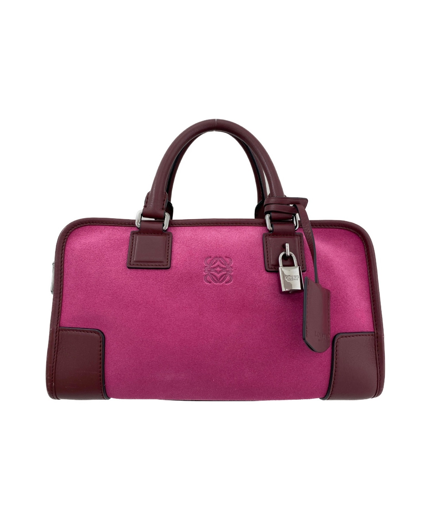 中古・古着通販】LOEWE (ロエベ) アマソナ28 ボルドー×ピンク サイズ
